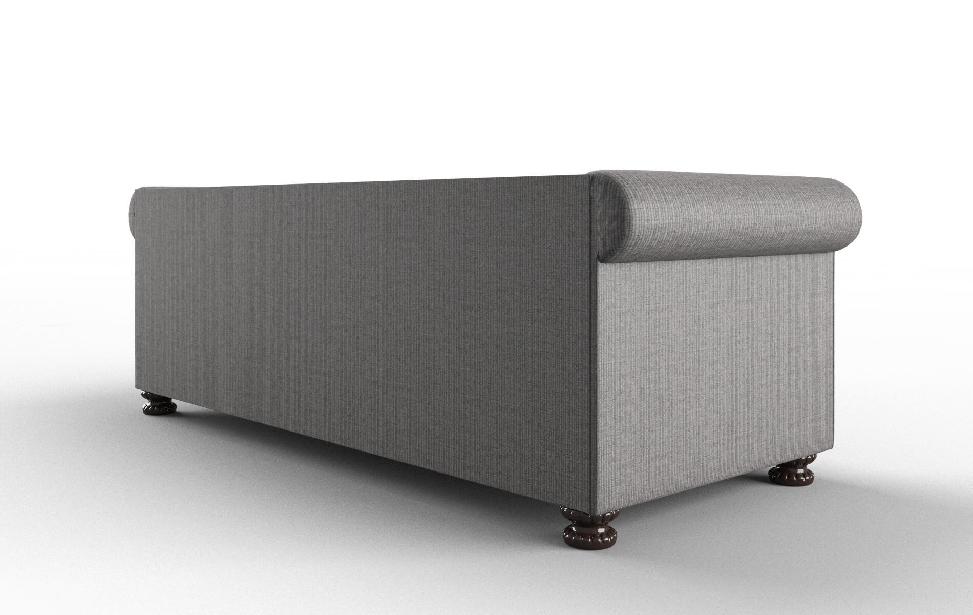 Athens Terrain Oatmeal Sofa espresso legs 5