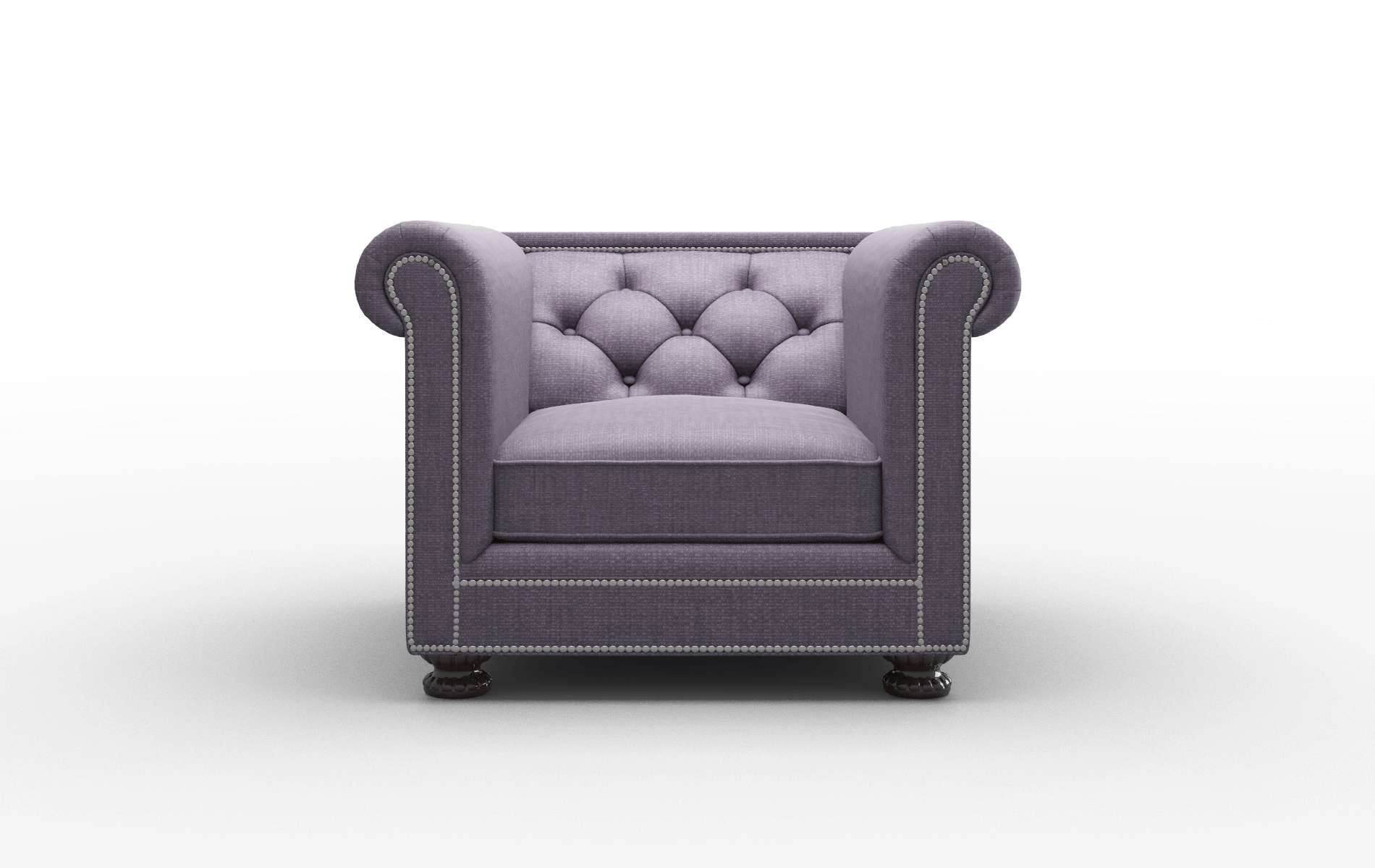 Athens Tess blackberry Chair Espresso Legs  1