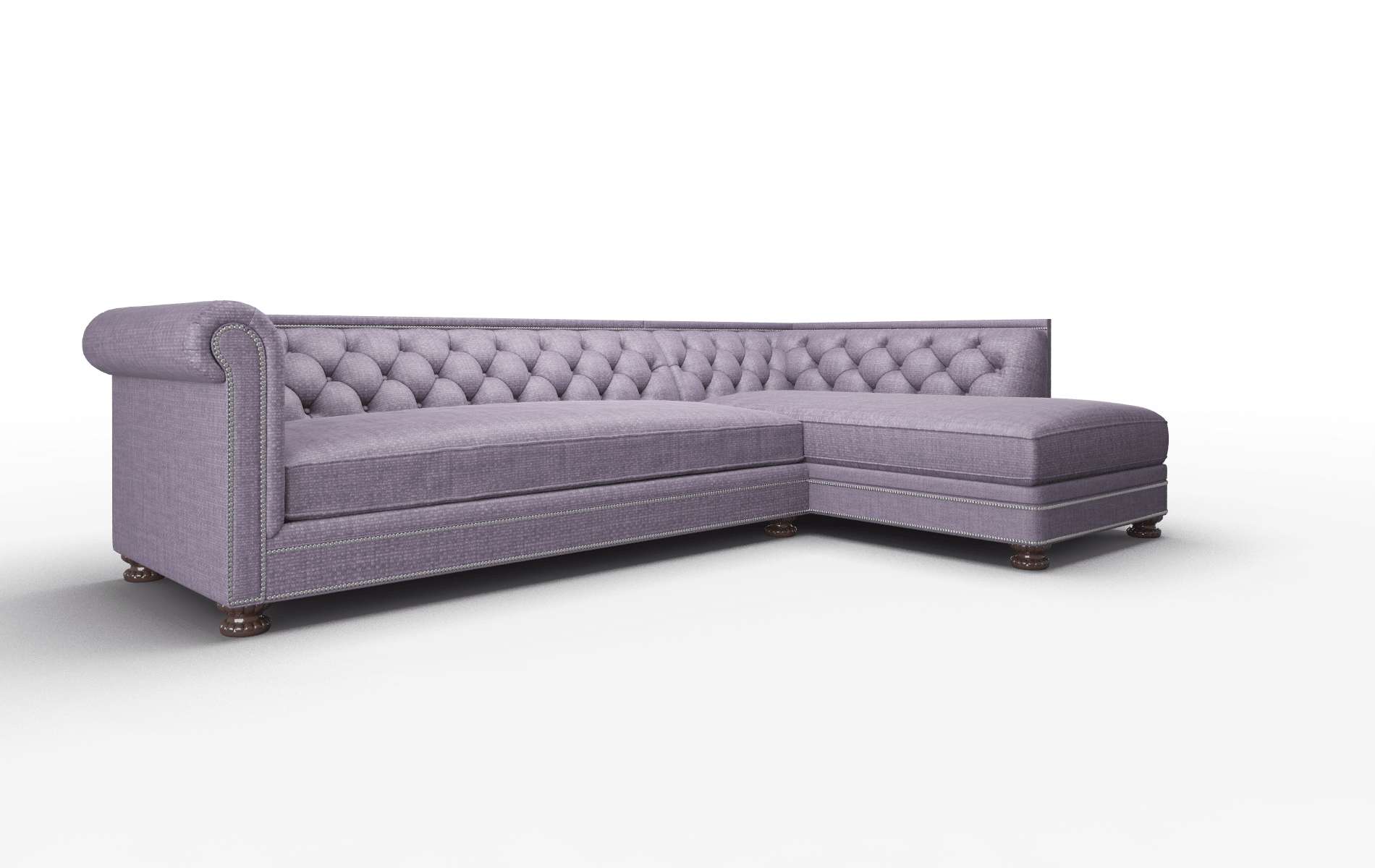 Athens Tess Blackberry Panel espresso legs 2