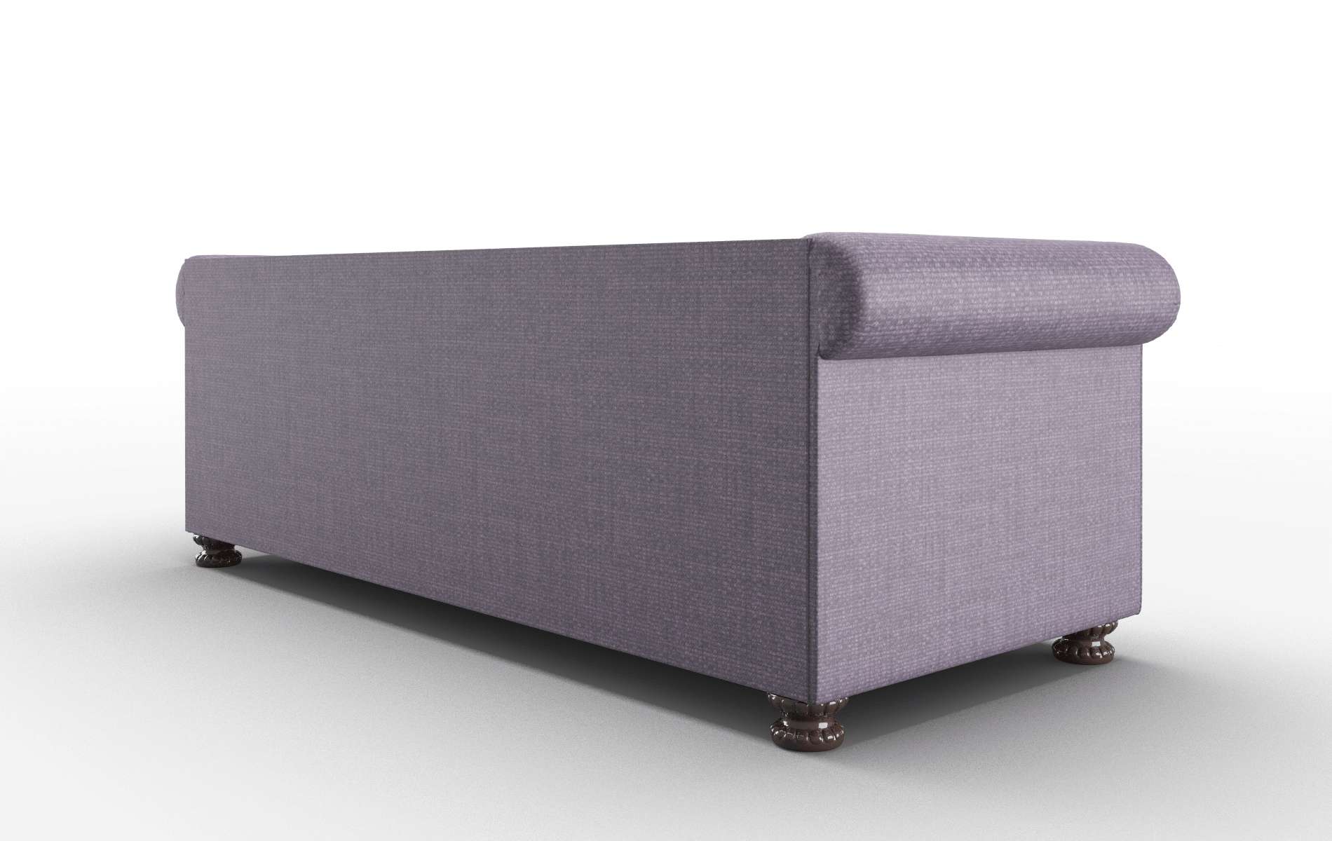 Athens Tess Blackberry Sofa espresso legs 5