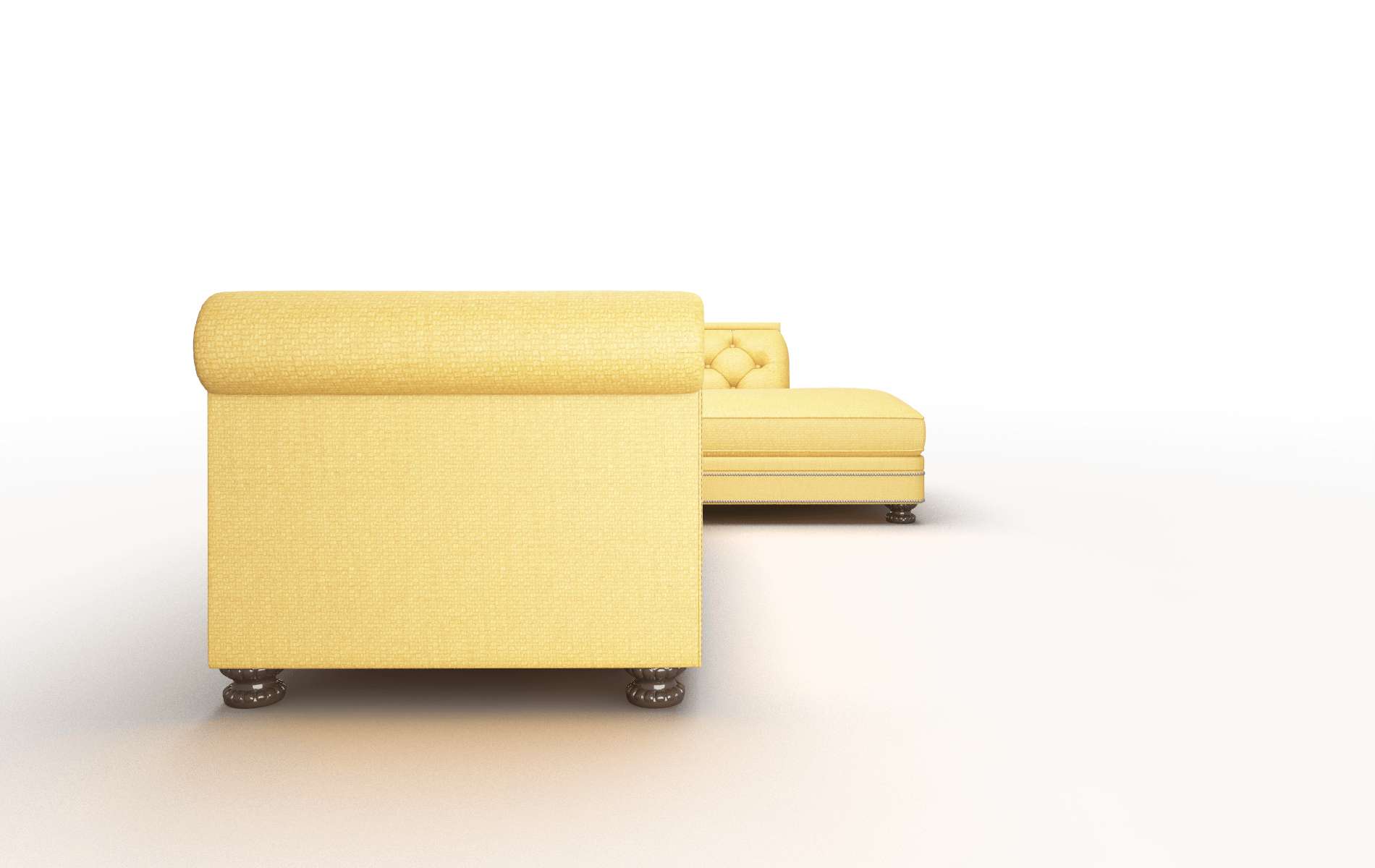 Athens Tess Turmeric Panel espresso legs 3