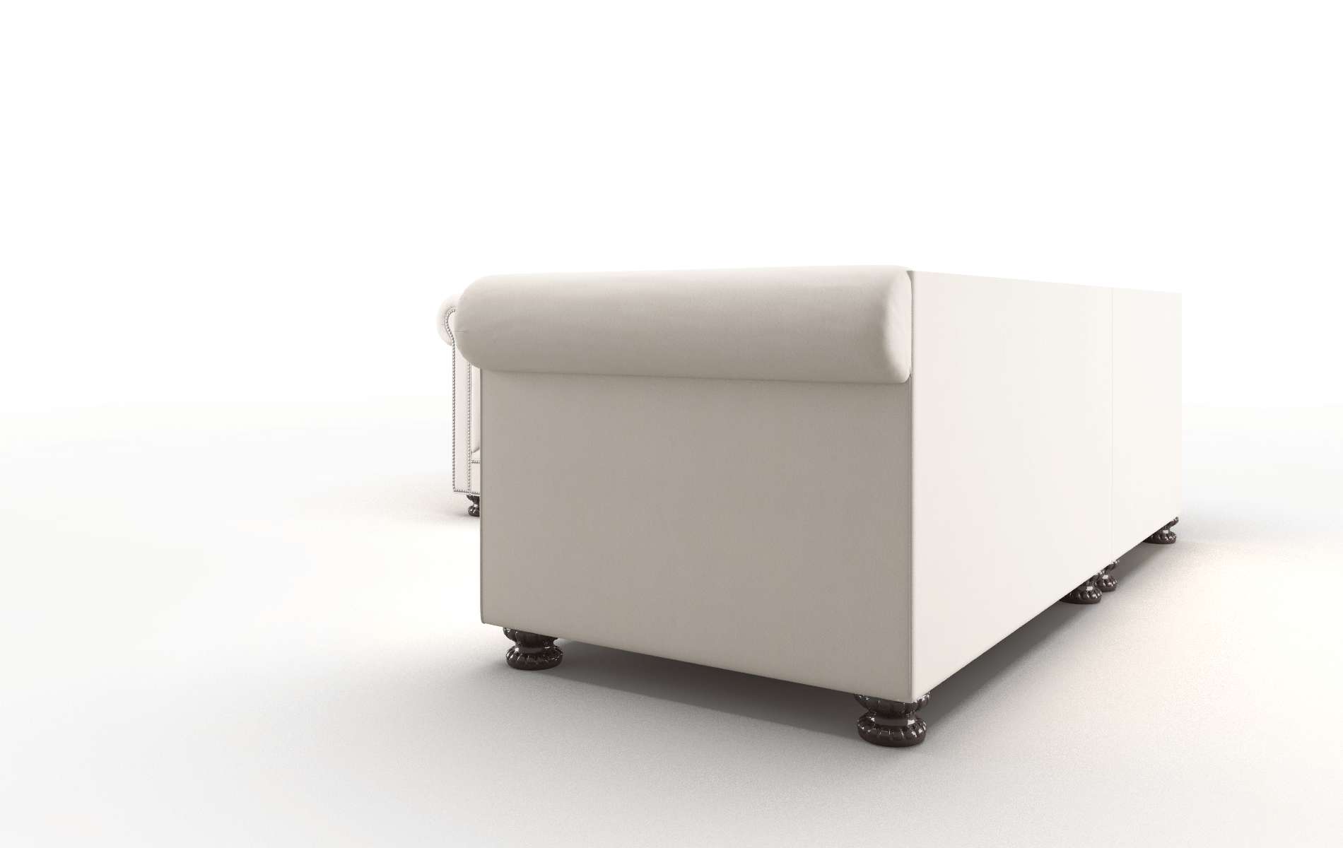 Athens Urban_d Snow Sectional espresso legs 4