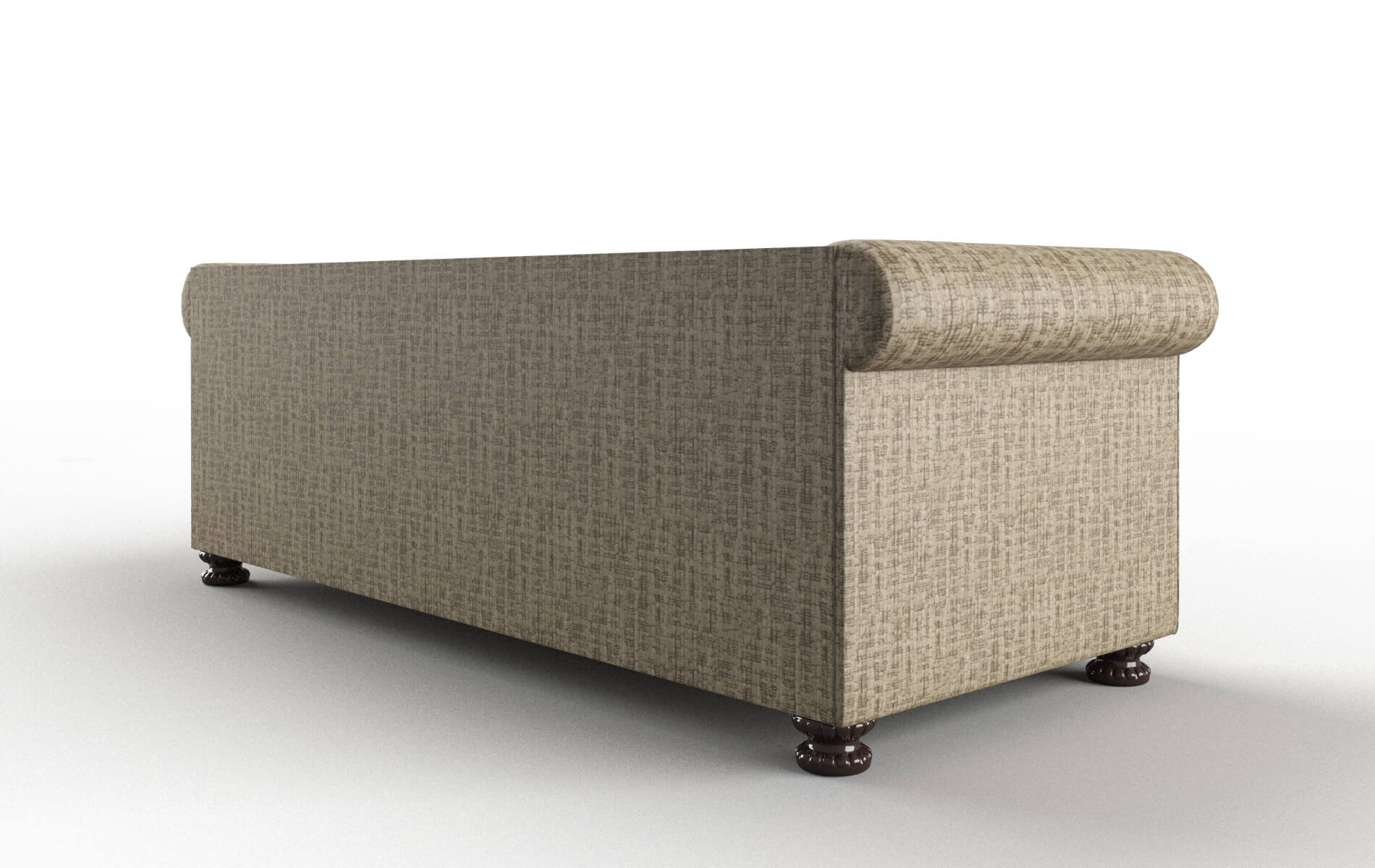Athens Venus Mocha Sofa espresso legs 5