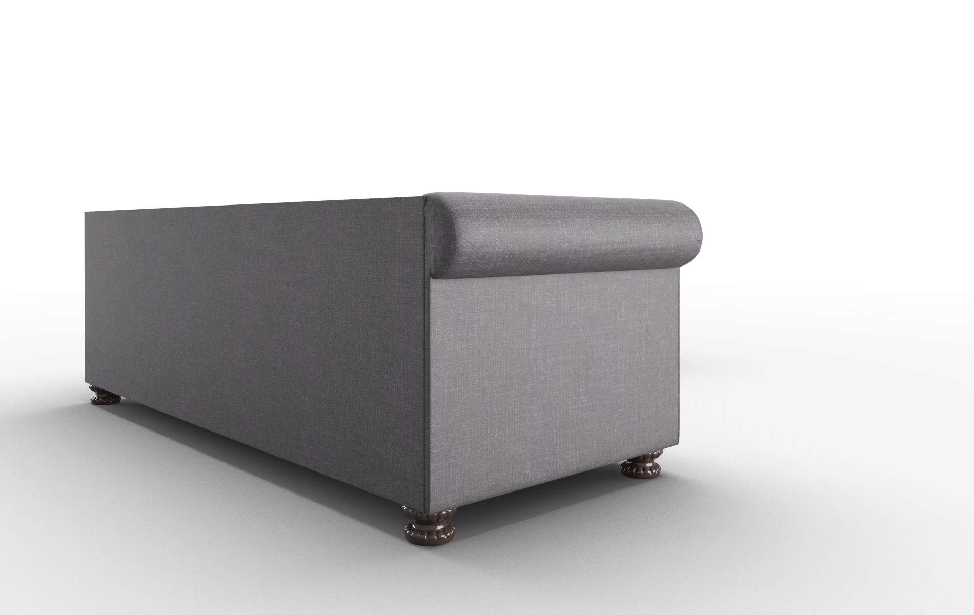 Athens Venus Onyx Sectional espresso legs 3