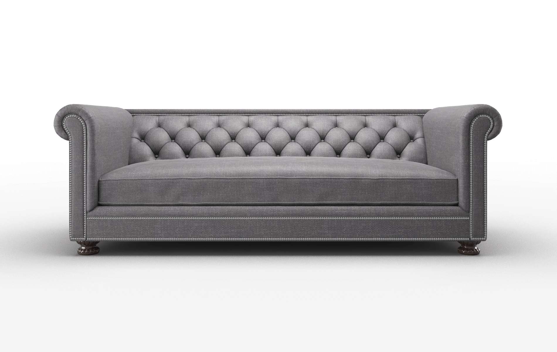 Athens Venus Onyx Sofa espresso legs 1