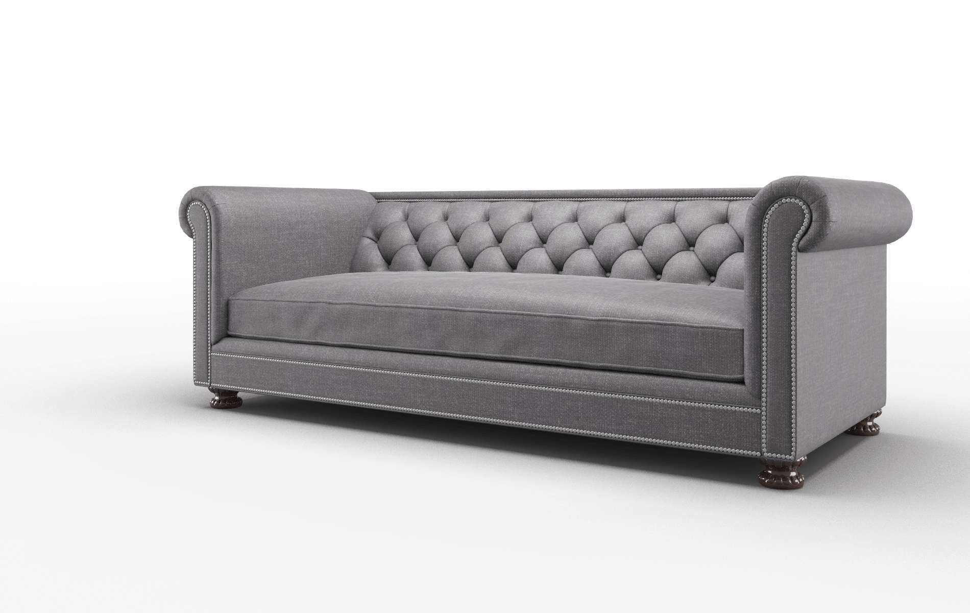 Athens Venus Onyx Sofa espresso legs 4