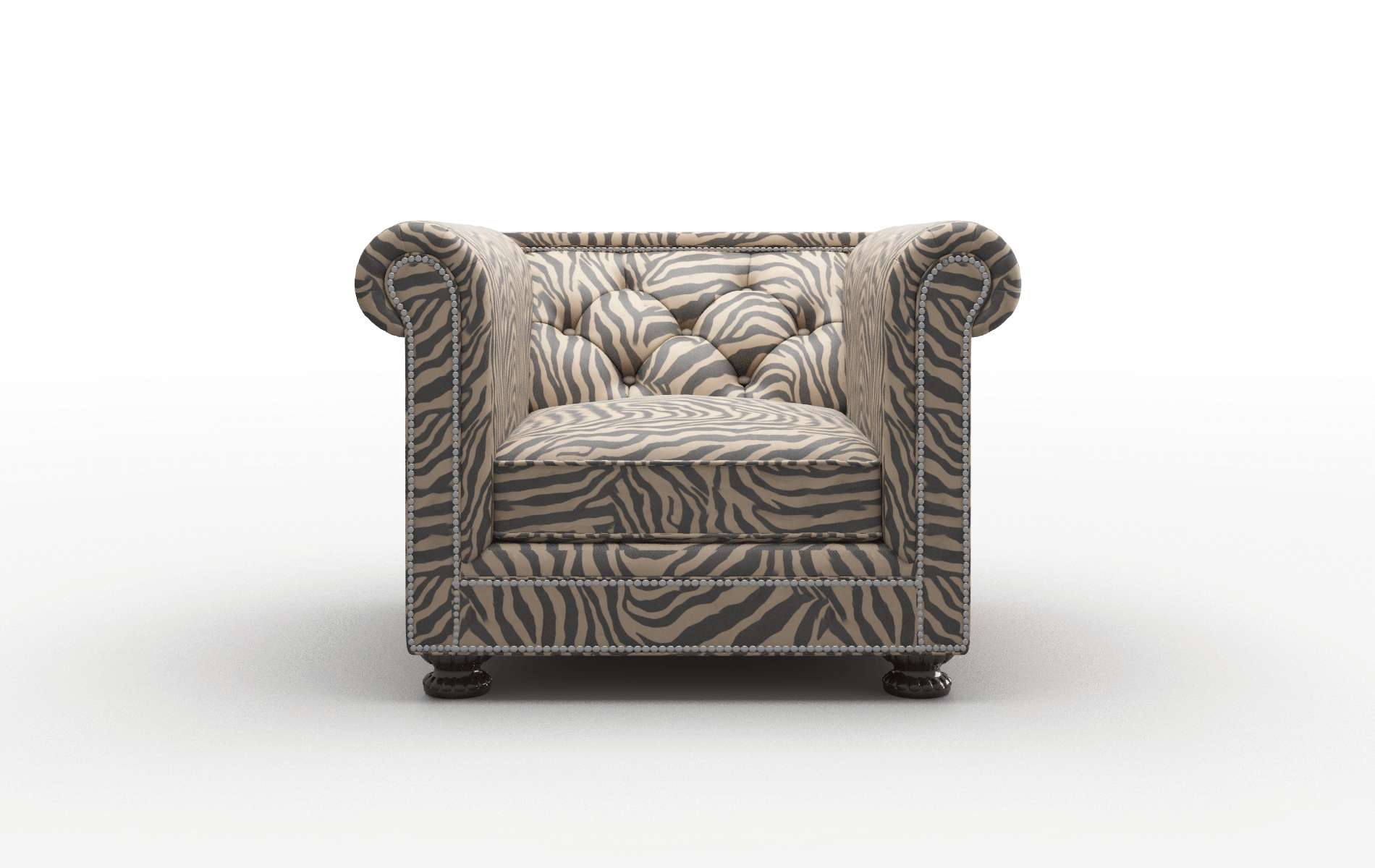 Athens Zambia Coffee Chair espresso legs 1