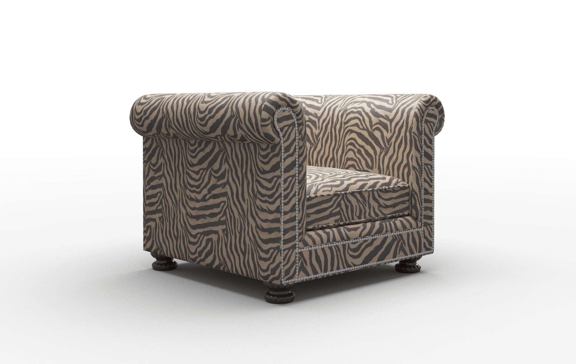 Athens Zambia Coffee Chair espresso legs 2