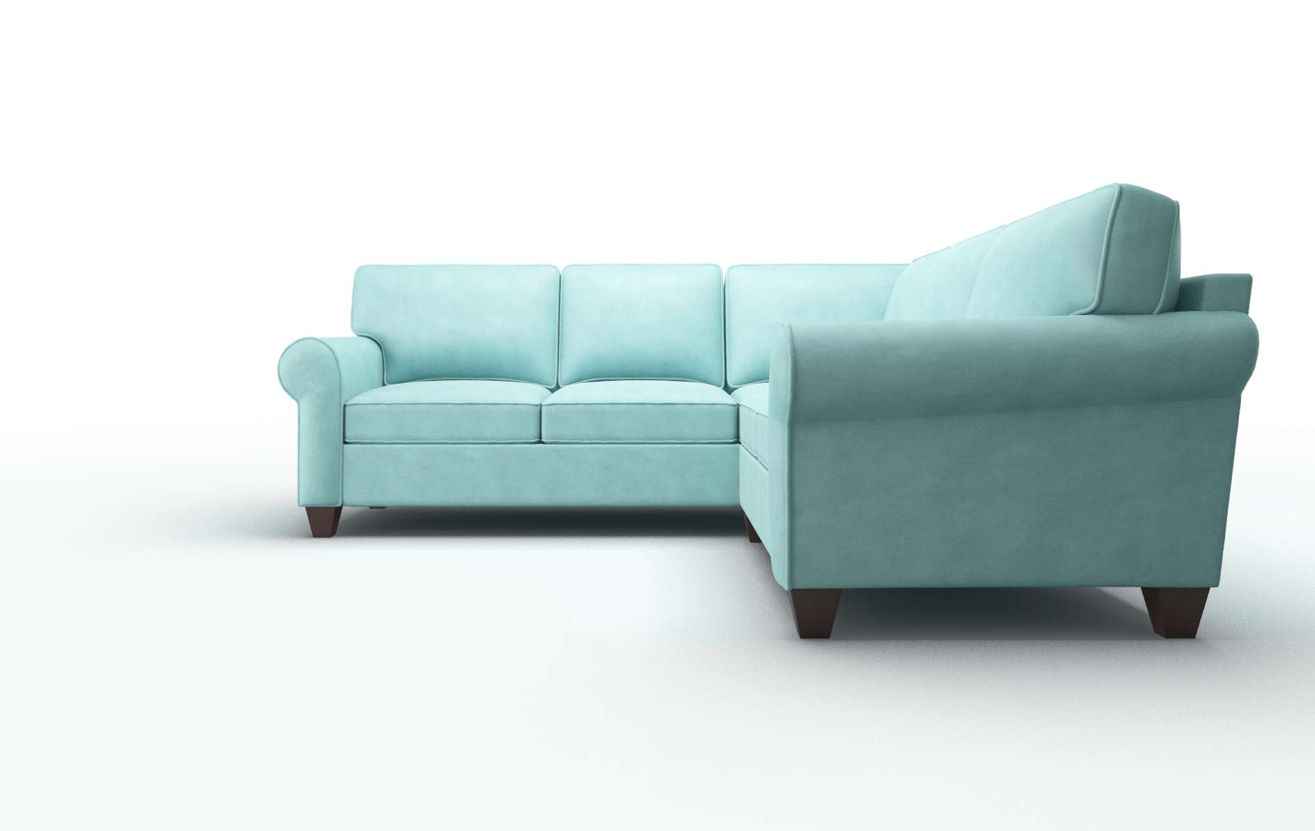 Augusta Avalon_hp Aqua Sectional espresso legs 5