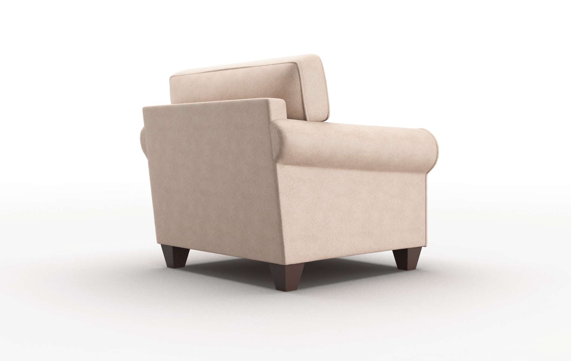Augusta Bella Cocoa Chair espresso legs 5