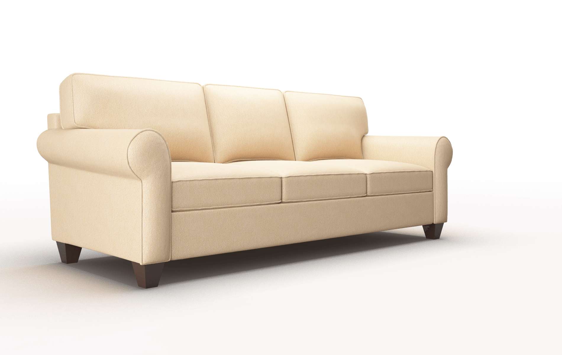 Augusta Bella Coffee Sofa espresso legs 2
