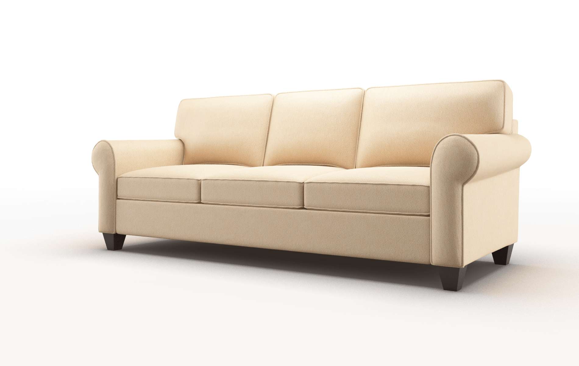 Augusta Bella Coffee Sofa espresso legs 4