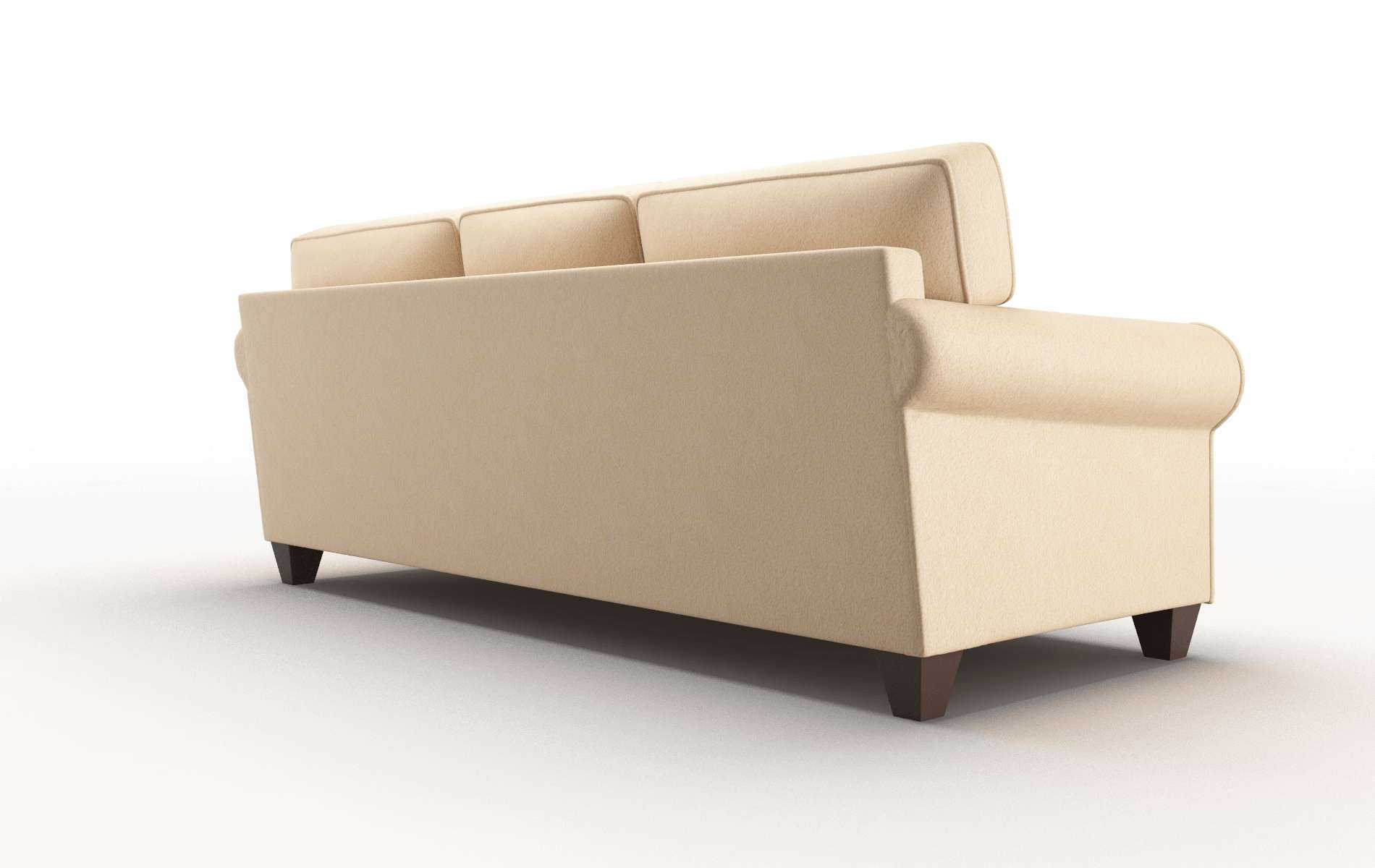 Augusta Bella Coffee Sofa espresso legs 5