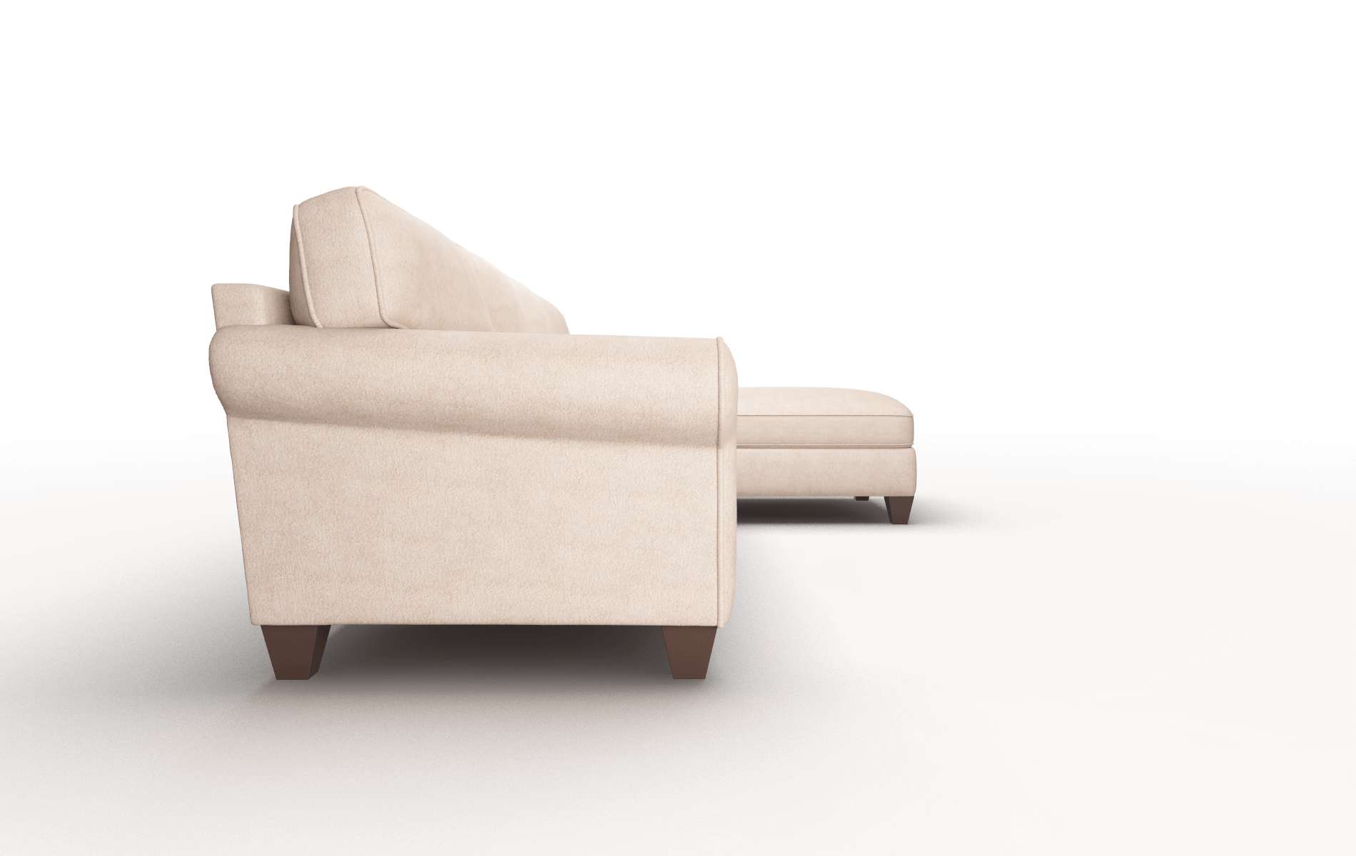 Augusta Bella Pewter Panel espresso legs 3