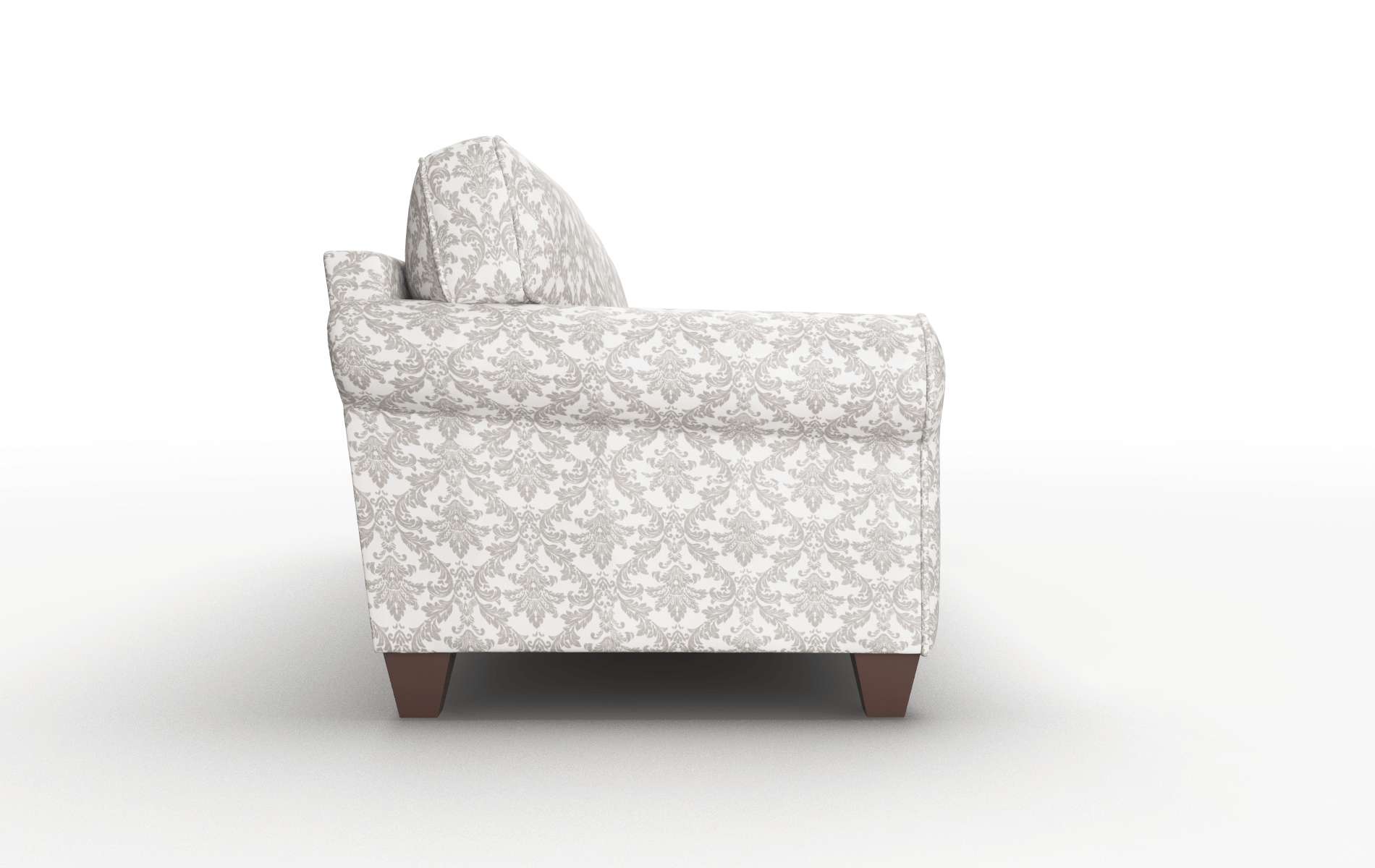 Augusta Bergamo Dove Sofa espresso legs 3