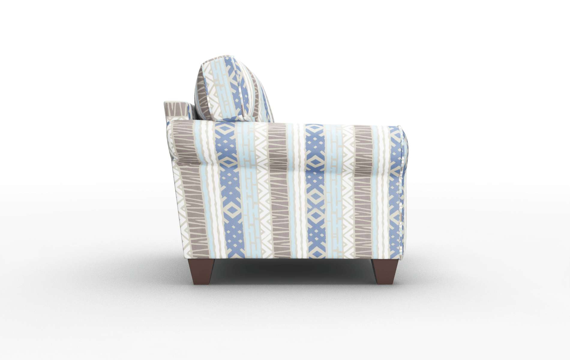 Augusta Bodhi Indigo Chair espresso legs 3