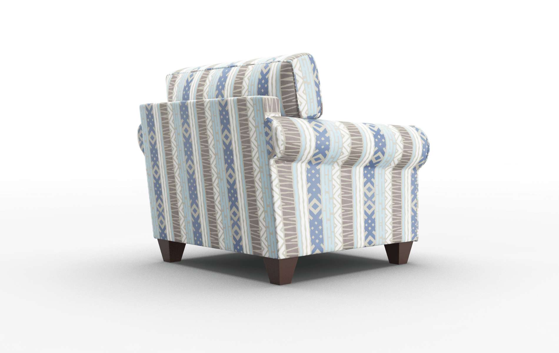 Augusta Bodhi Indigo Chair espresso legs 5