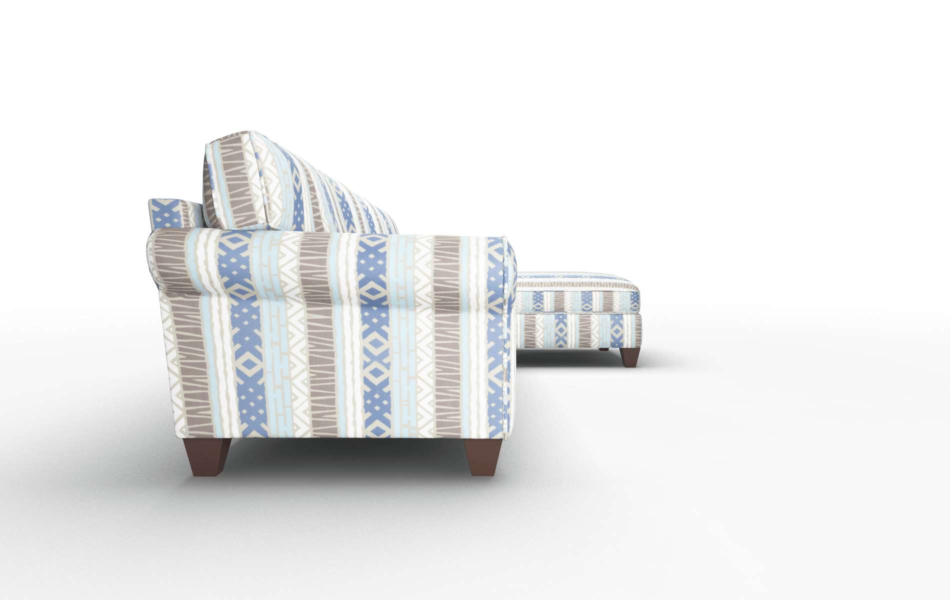 Augusta Bodhi Indigo Panel espresso legs 3