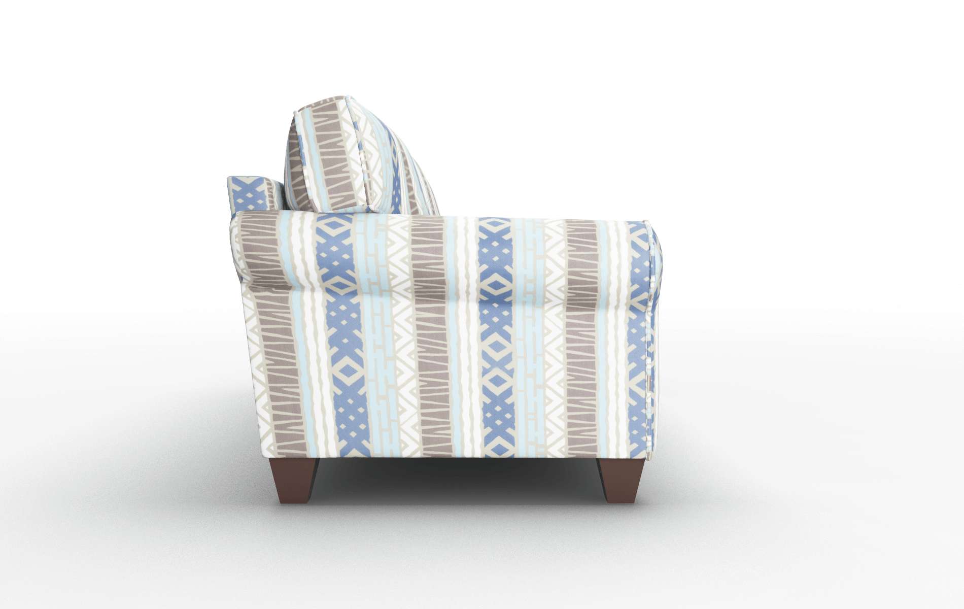 Augusta Bodhi Indigo Sofa espresso legs 3