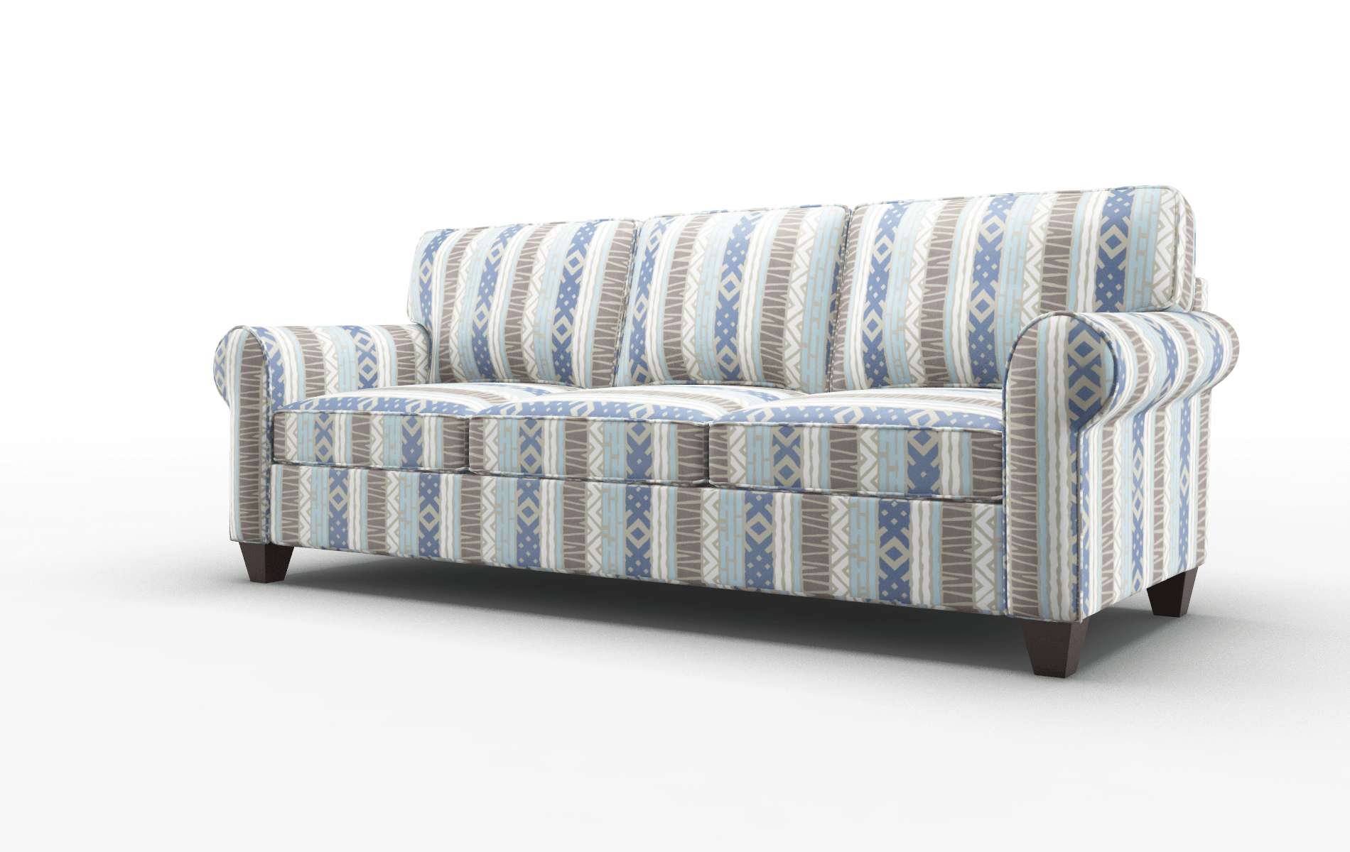 Augusta Bodhi Indigo Sofa espresso legs 4