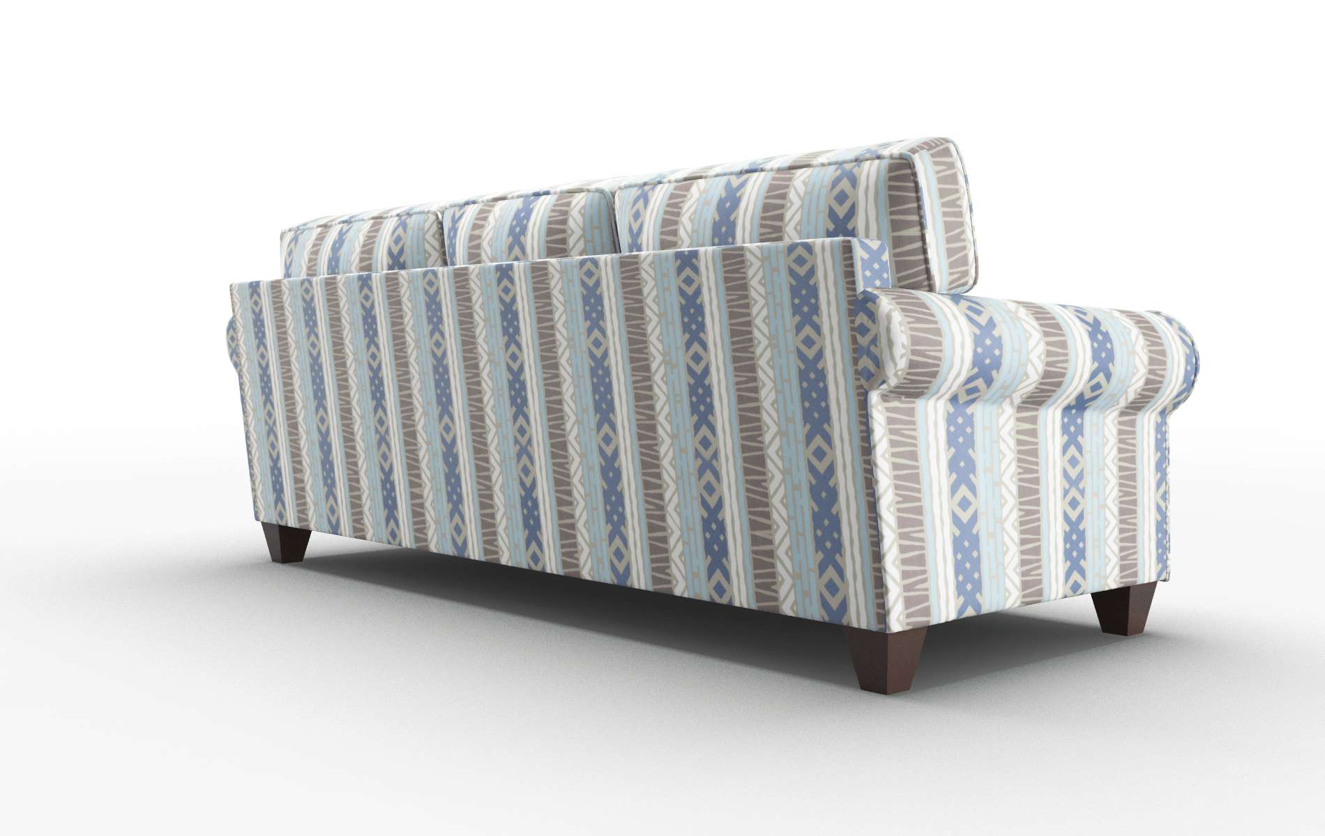 Augusta Bodhi Indigo Sofa espresso legs 5