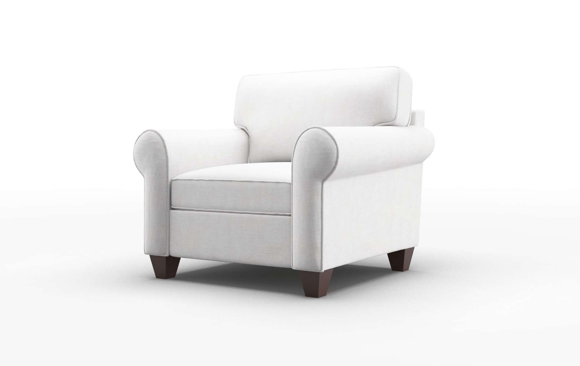 Augusta Catalina Ivory Chair espresso legs 4