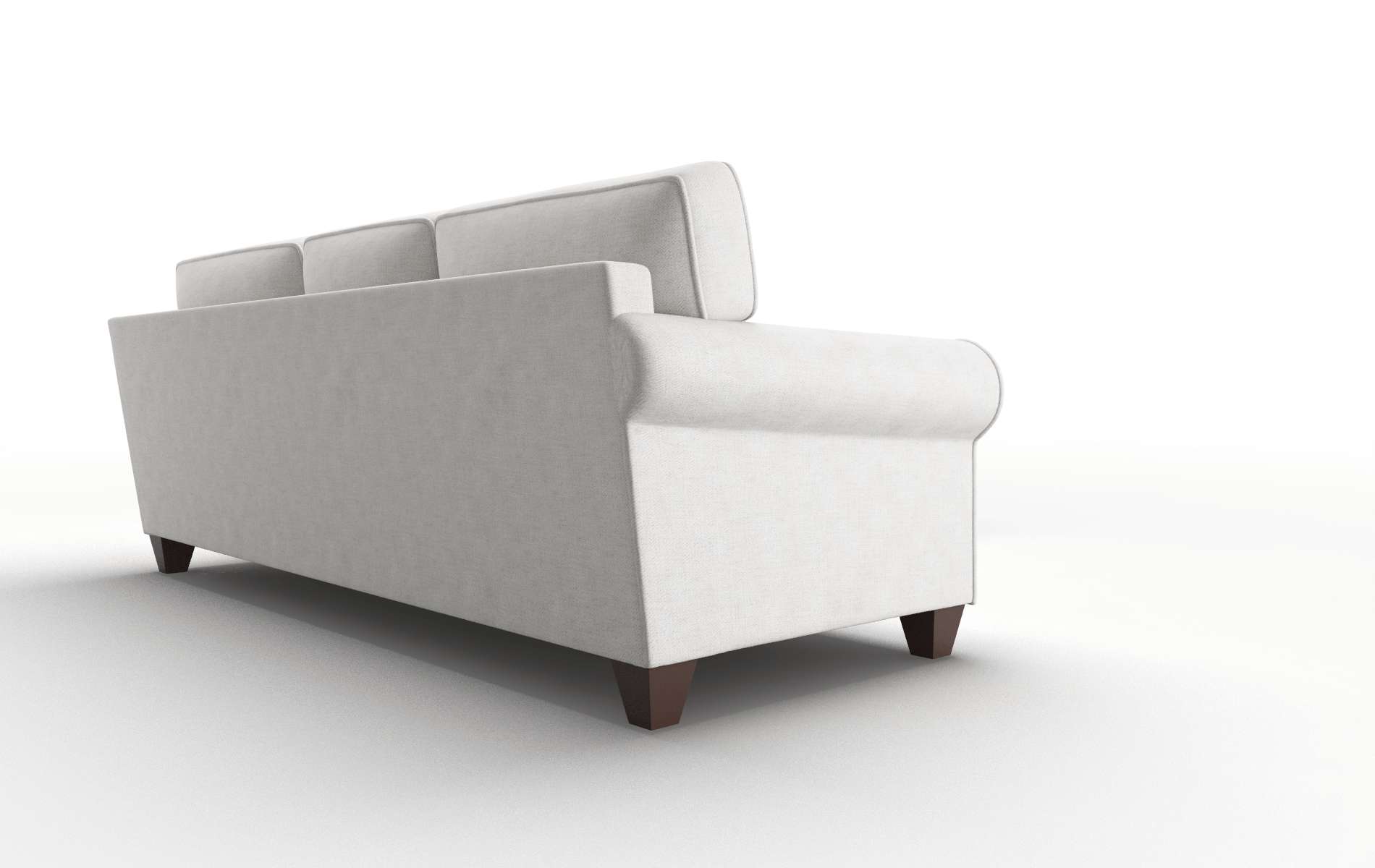 Augusta Catalina Wheat Sectional espresso legs 3