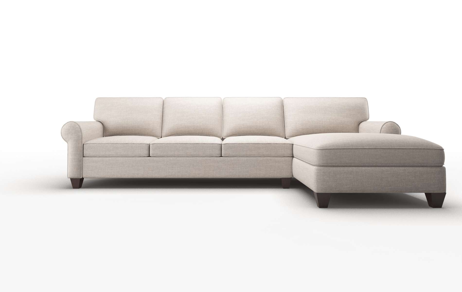 Augusta Clyde Dolphin Panel espresso legs 1