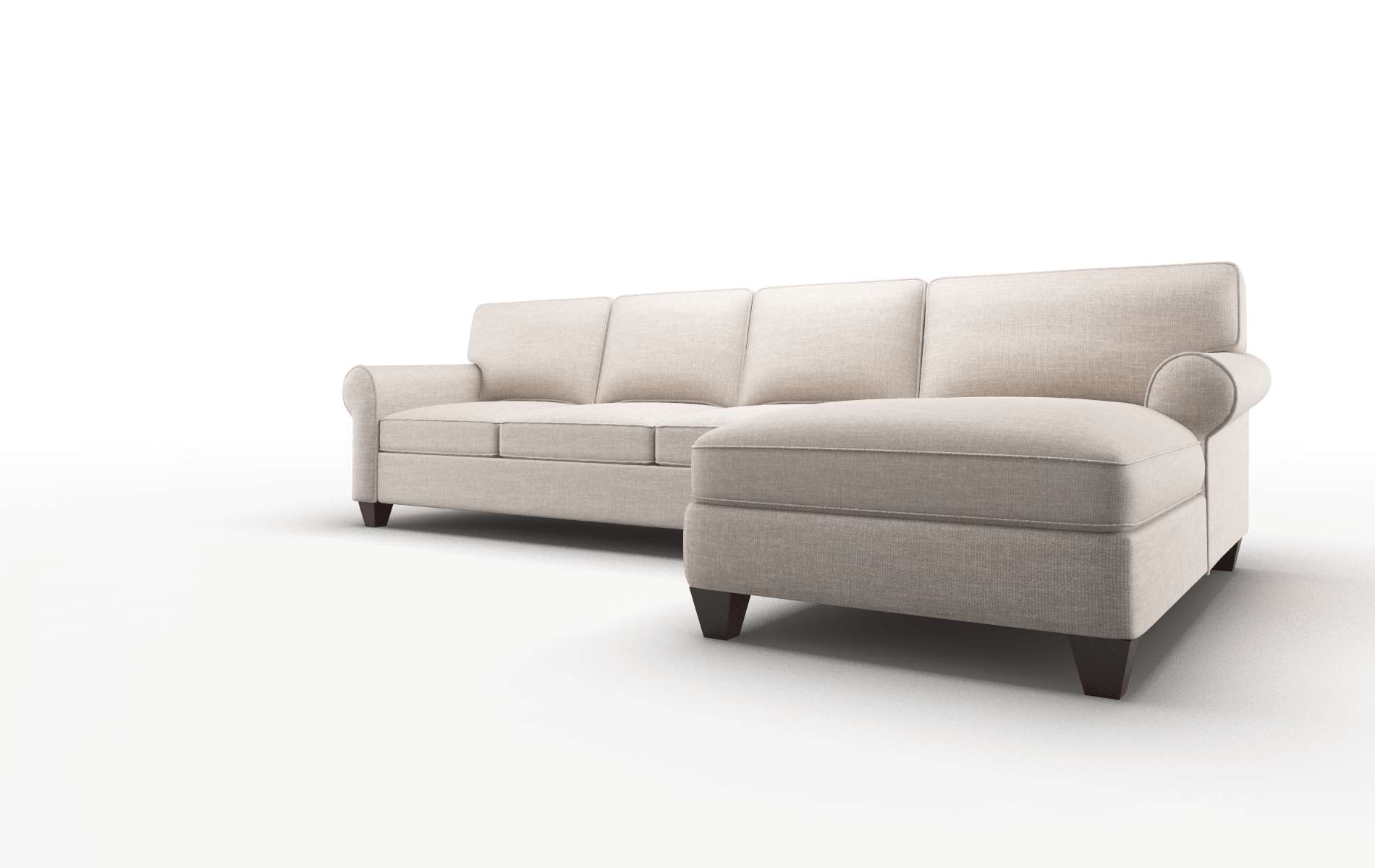 Augusta Clyde Dolphin Panel espresso legs 4