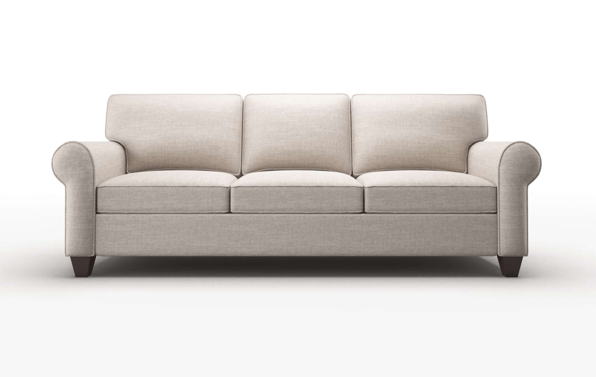 Augusta Clyde Dolphin Sofa espresso legs 1