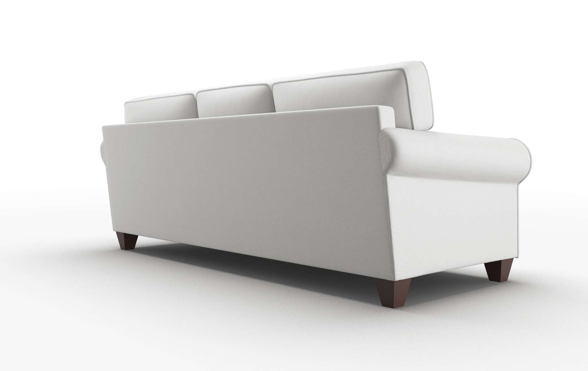 Augusta Dawson Platinum Sofa espresso legs 5