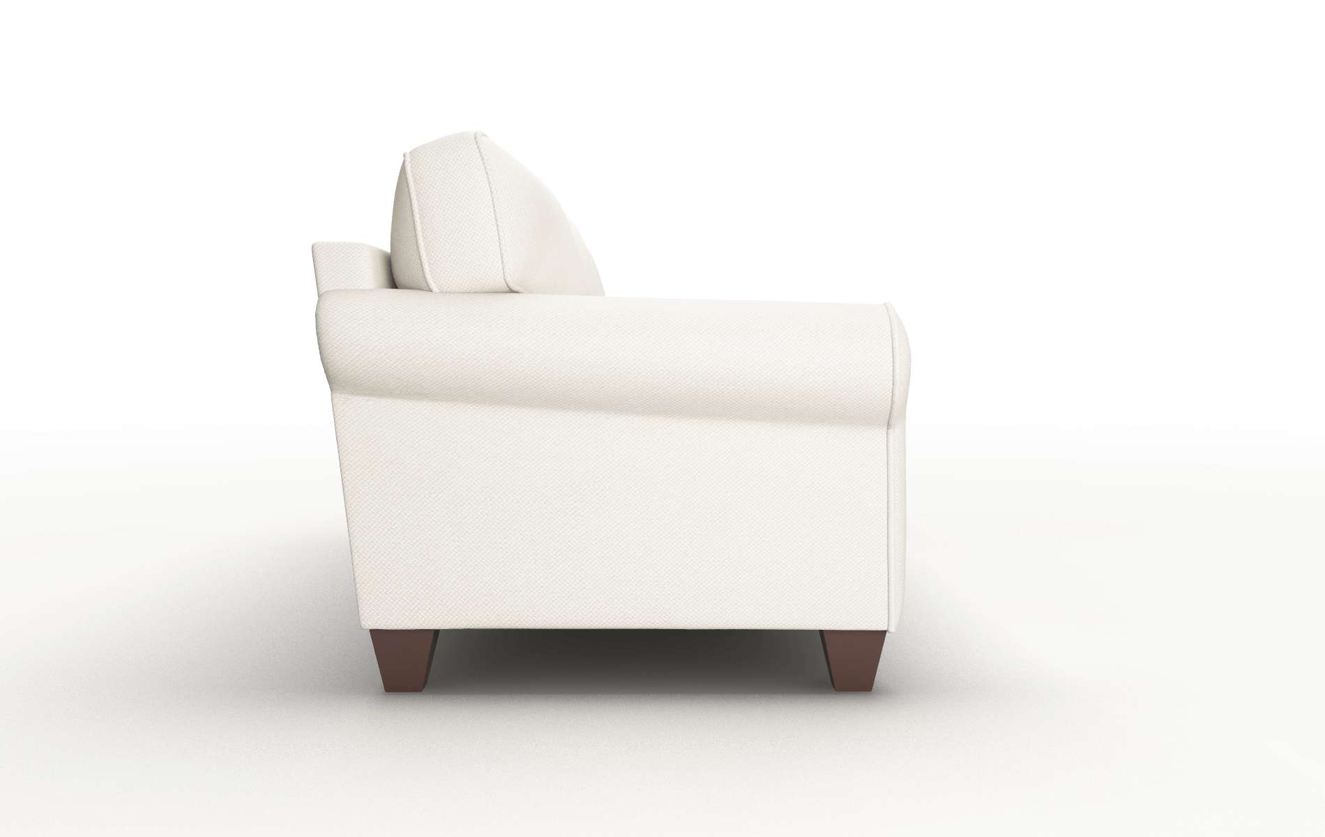 Augusta Dawson Sand Sofa espresso legs 3