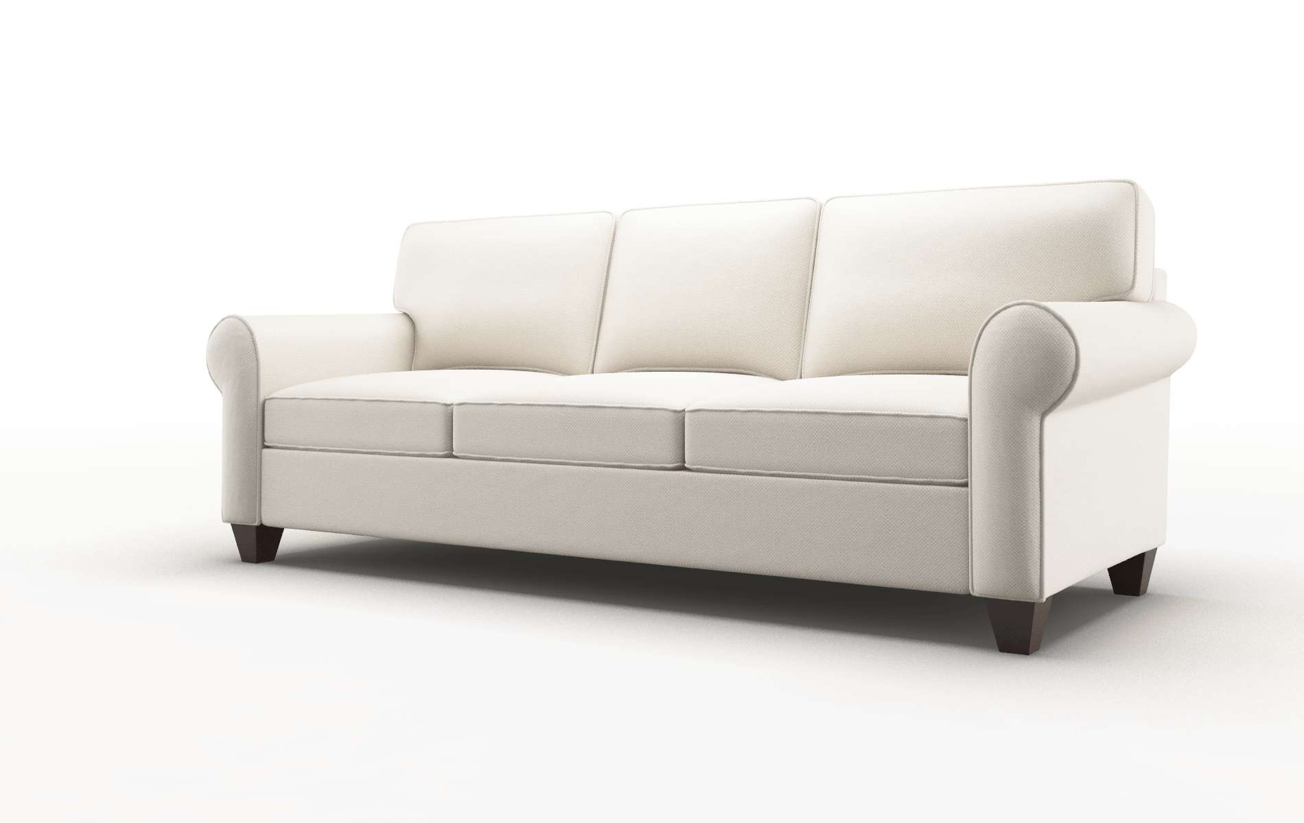 Augusta Dawson Sand Sofa espresso legs 4