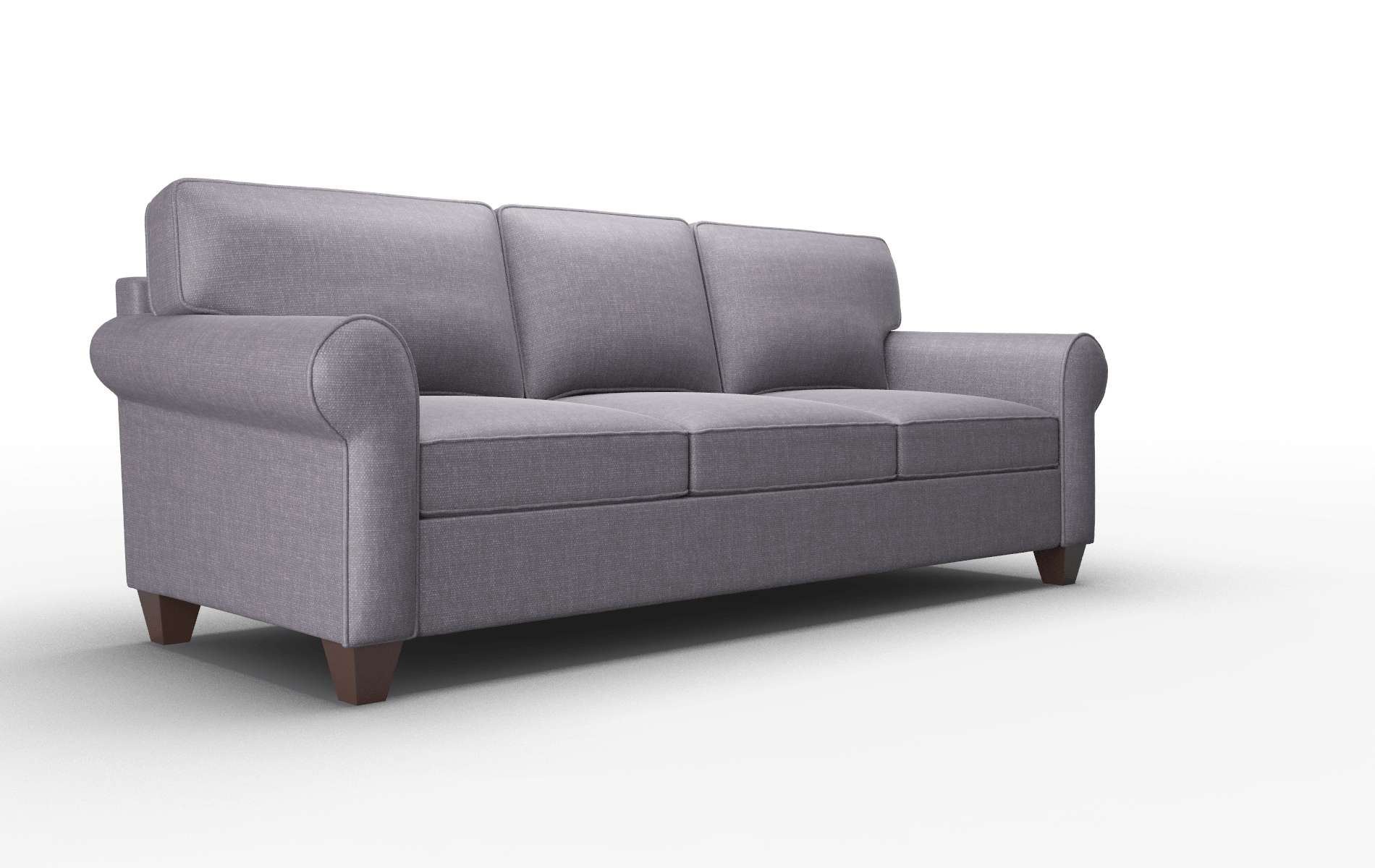 Augusta Durham Ink Sofa espresso legs 2