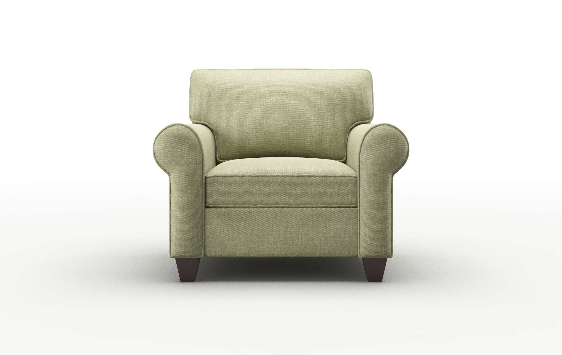 Augusta Durham Lime Chair espresso legs 1