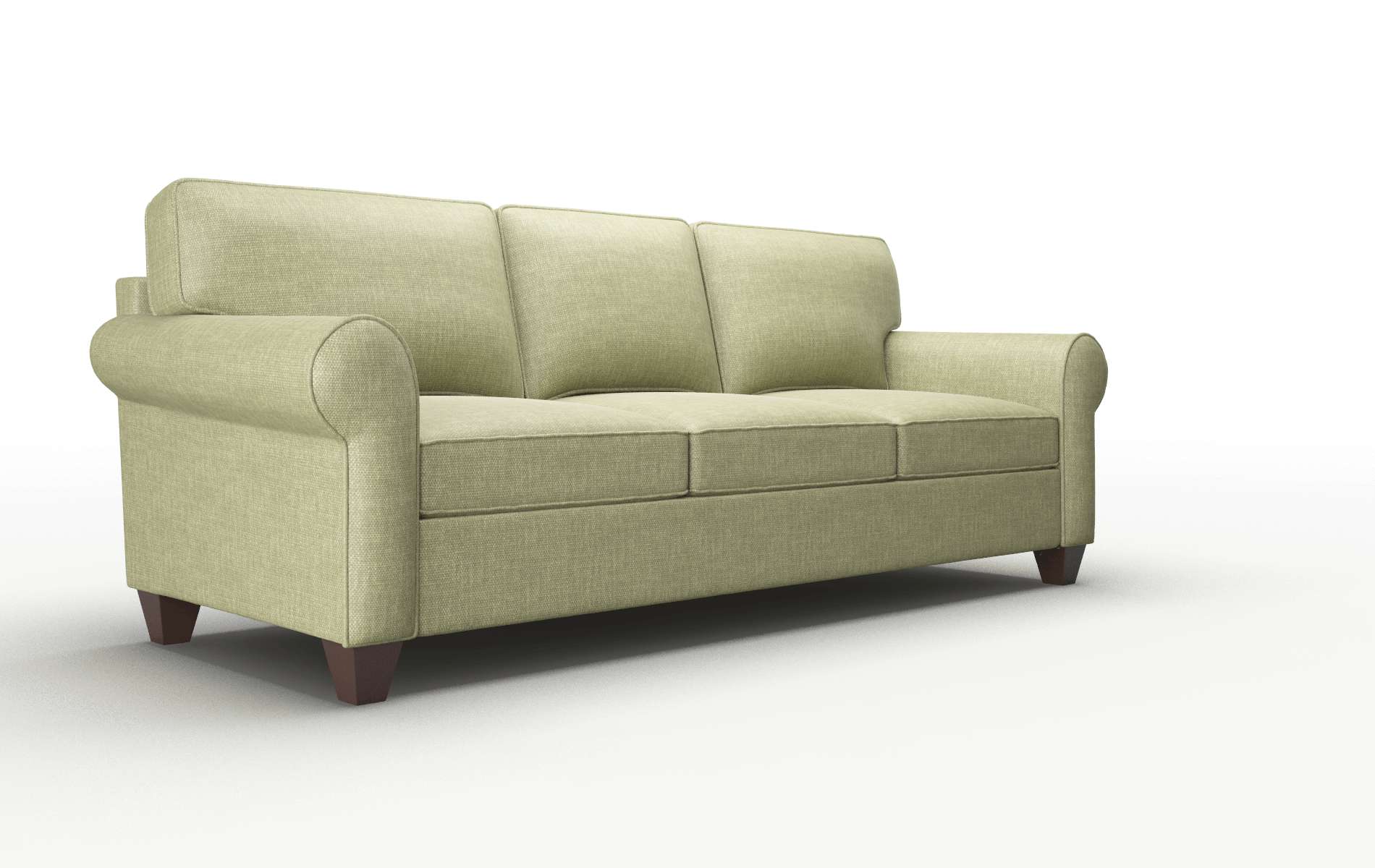 Augusta Durham Lime Sofa espresso legs 2