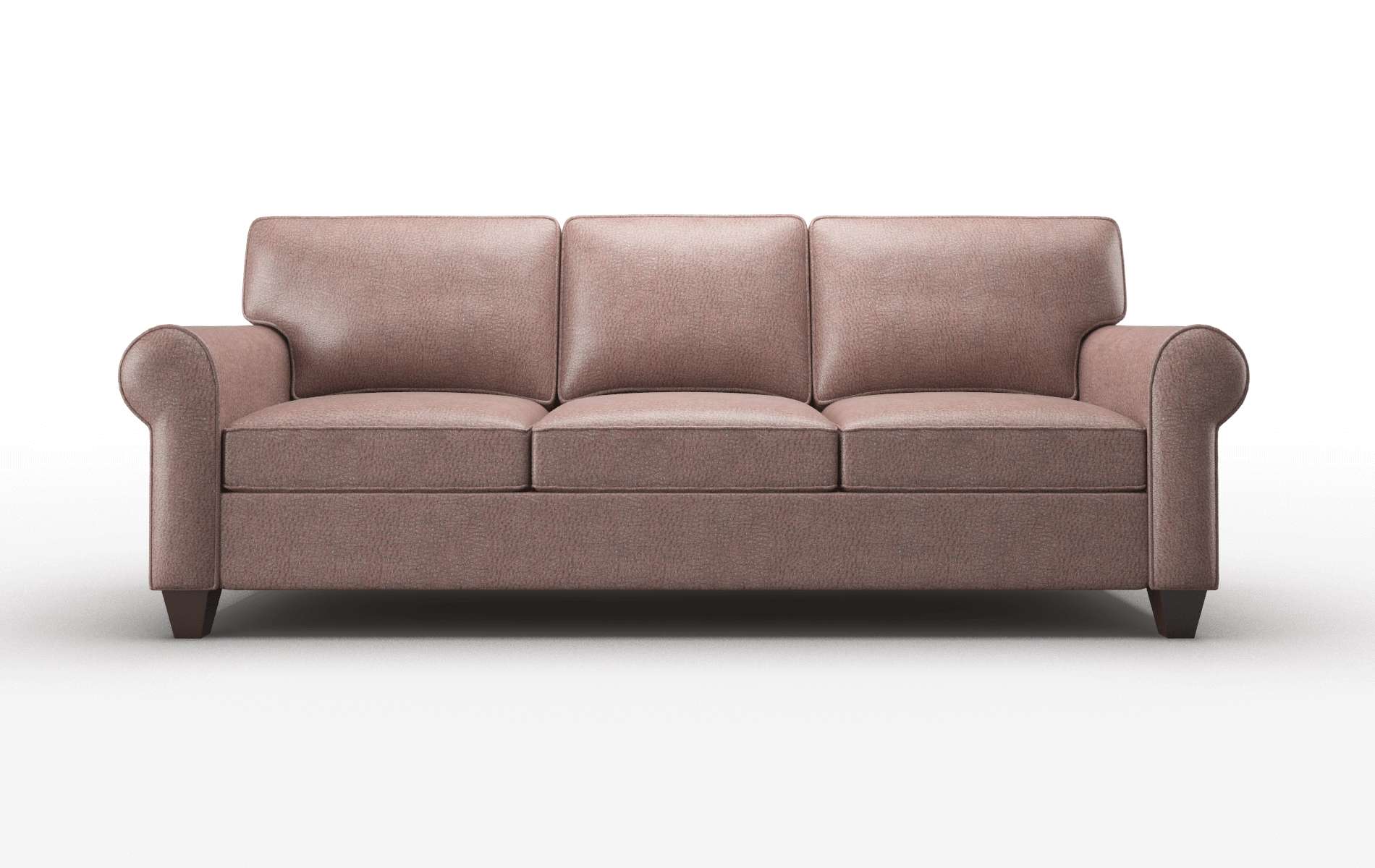 Augusta Ford Brown Sofa espresso legs 1