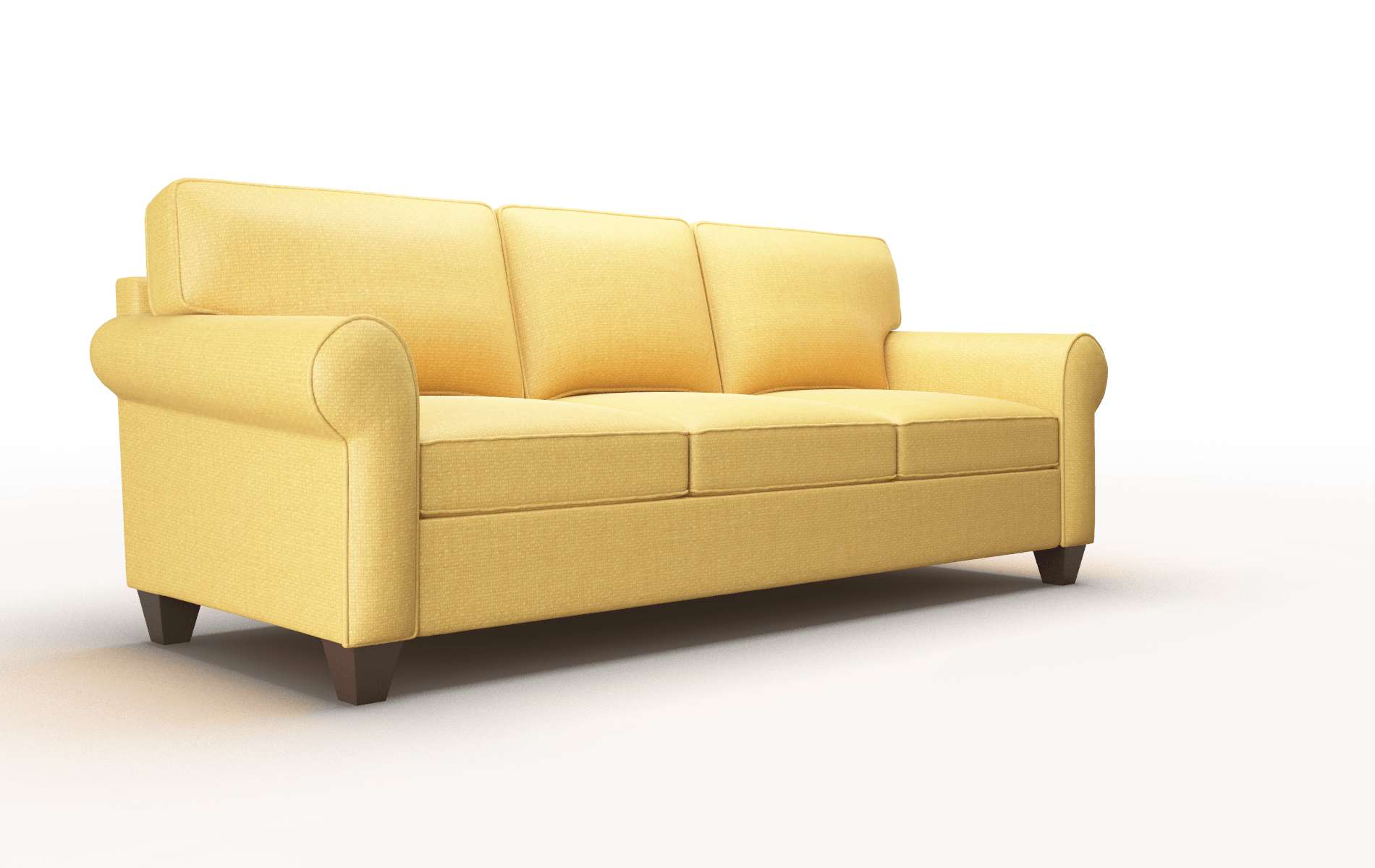 Augusta Glee Aglow Sofa espresso legs 2