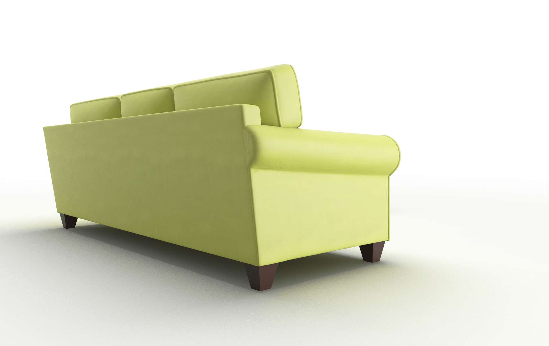 Augusta Hathaway Apple Sectional espresso legs 3