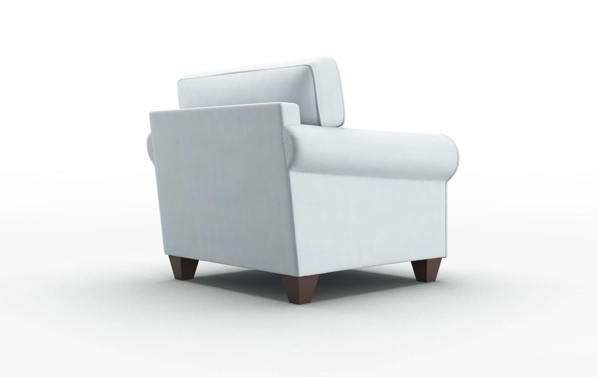 Augusta Hathaway Aqua Chair espresso legs 5