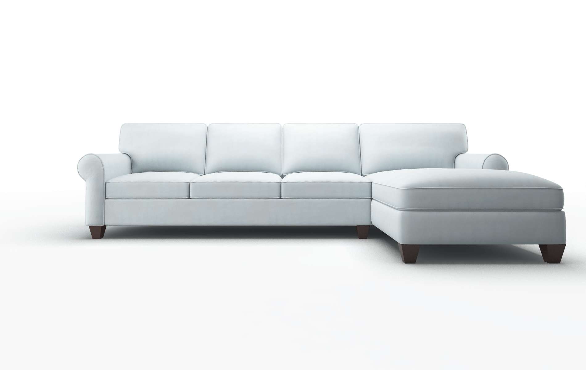 Augusta Hathaway Aqua Panel espresso legs 1