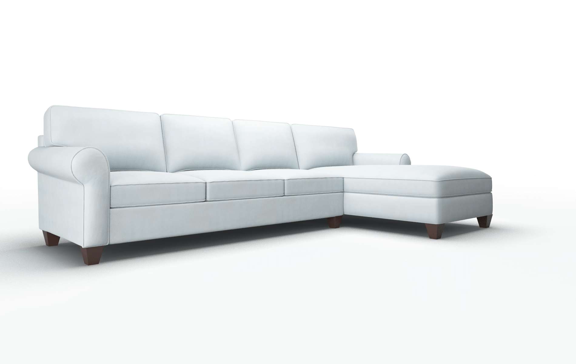 Augusta Hathaway Aqua Panel espresso legs 2