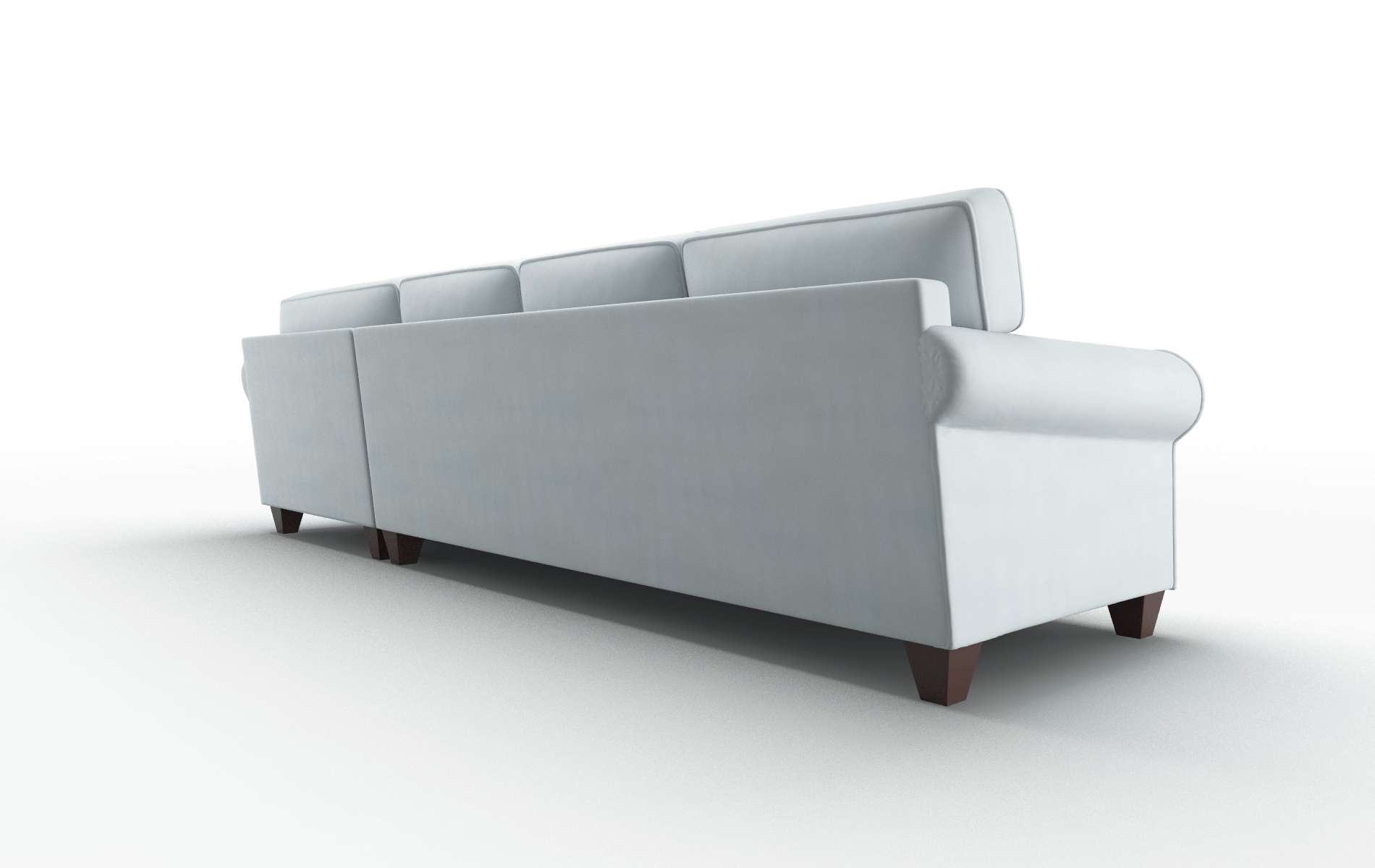 Augusta Hathaway Aqua Panel espresso legs 5