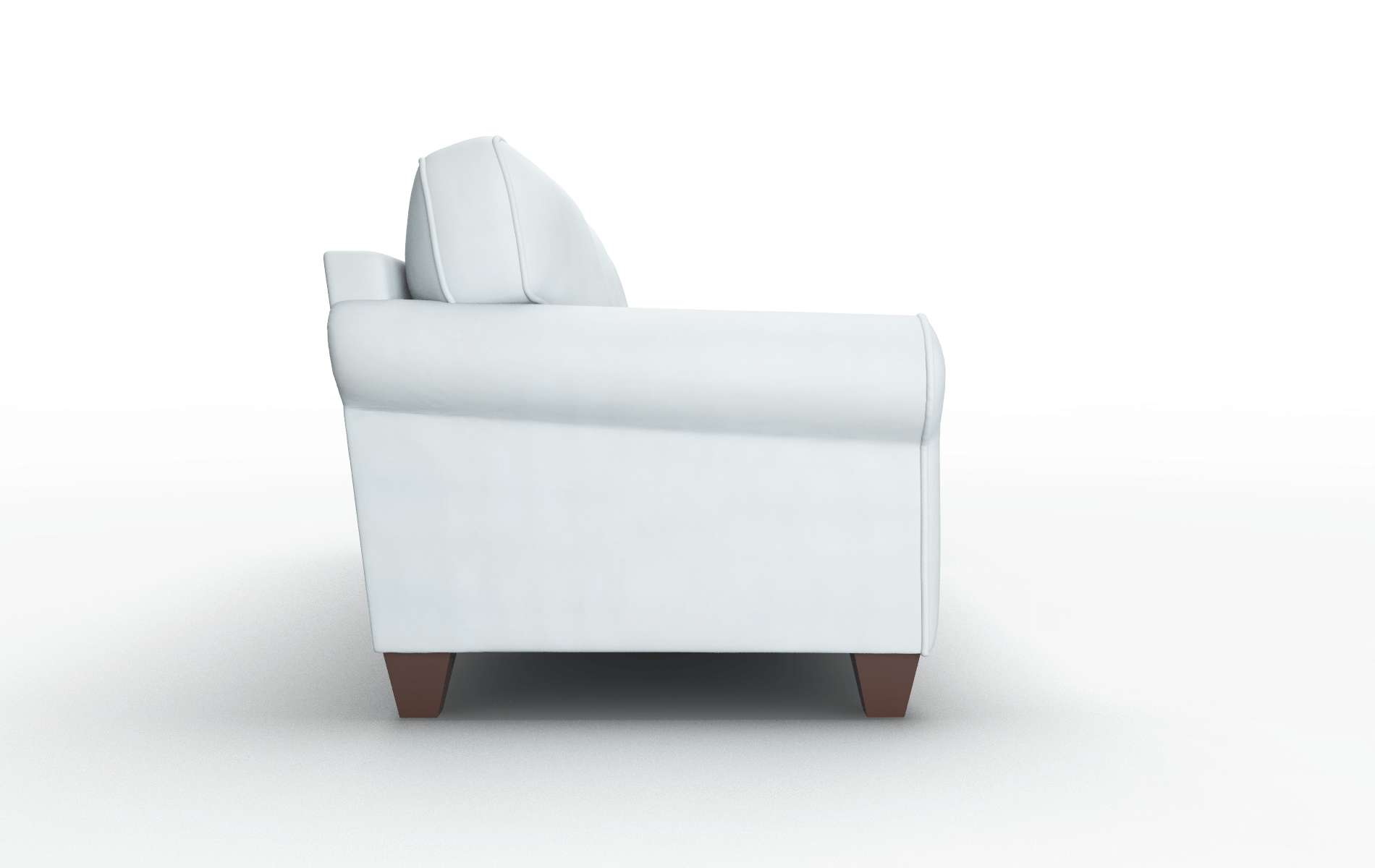 Augusta Hathaway Aqua Sofa espresso legs 3
