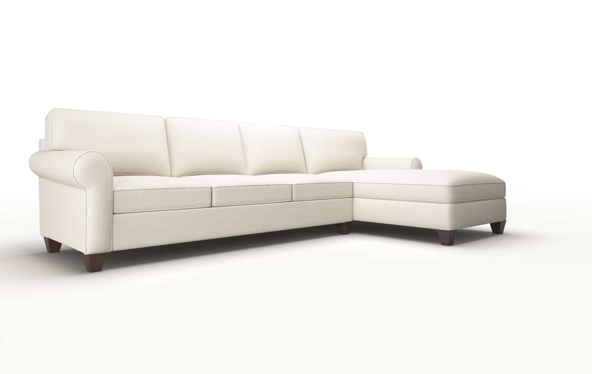 Augusta Keylargo Almond Panel espresso legs 2