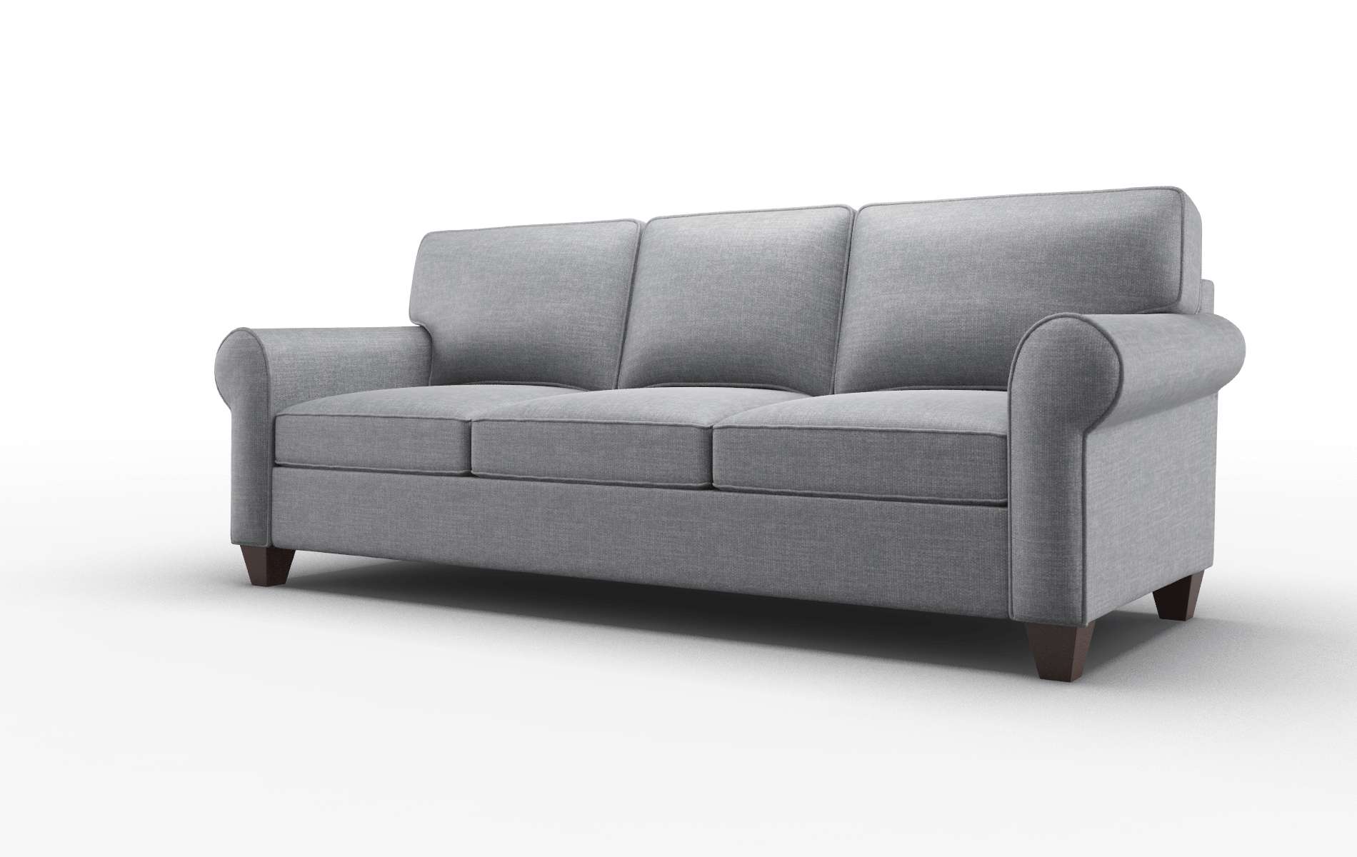 Augusta Keylargo Graphite Sofa espresso legs 4
