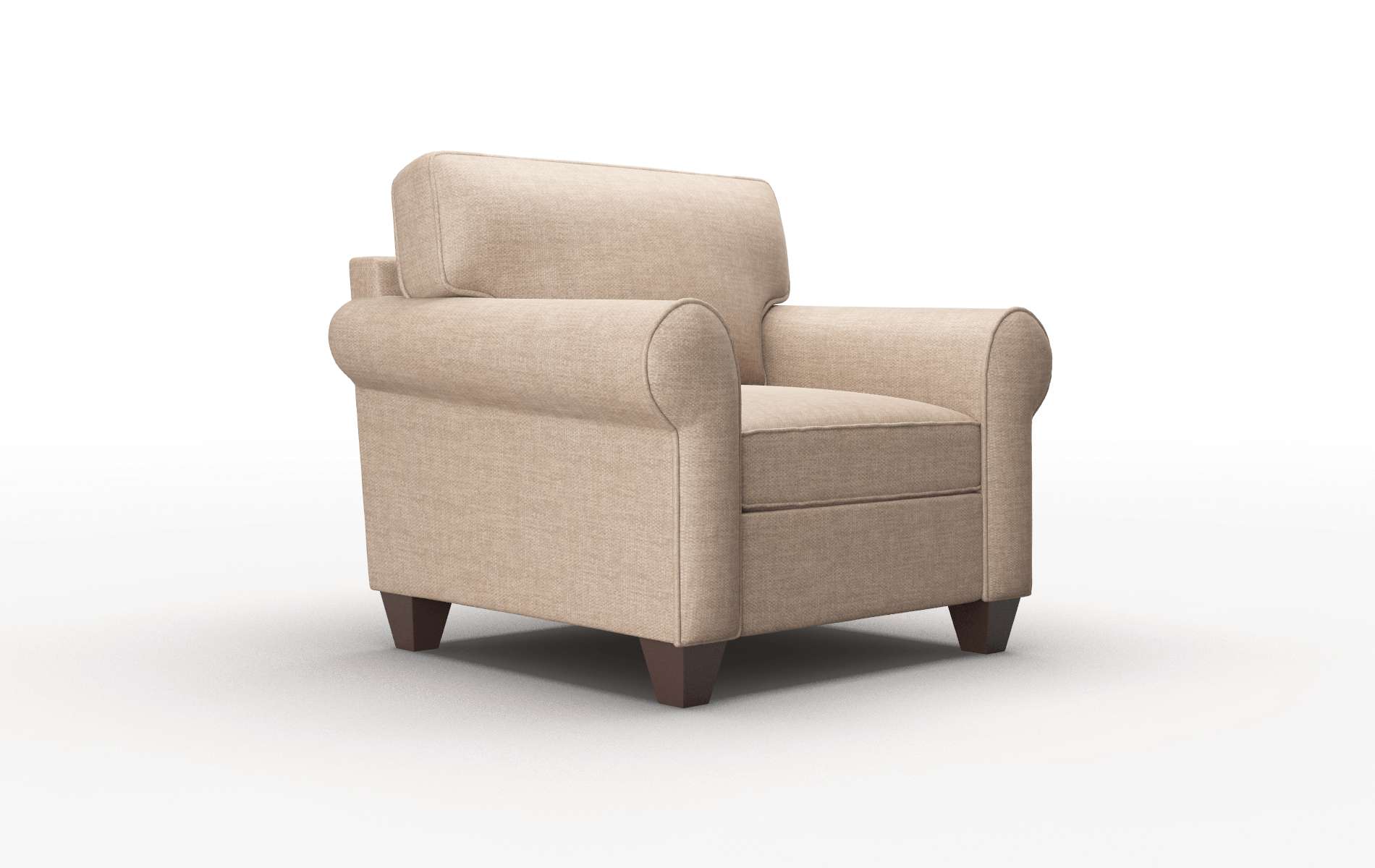 Augusta Keylargo Mink Chair espresso legs 2