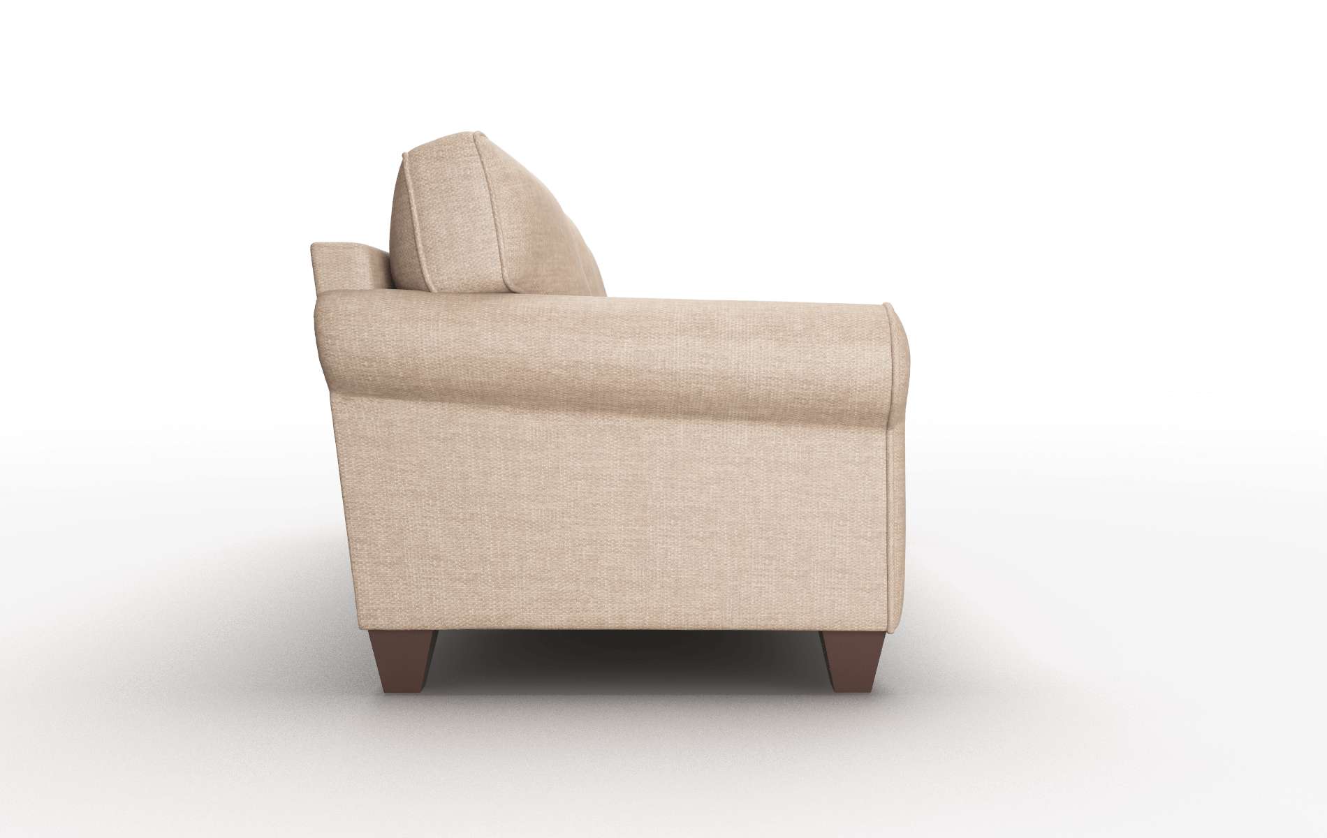 Augusta Keylargo Mink Sofa espresso legs 3
