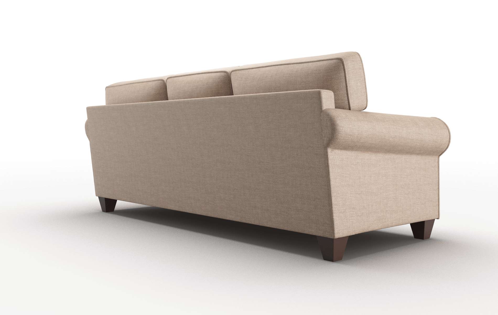 Augusta Keylargo Mink Sofa espresso legs 5