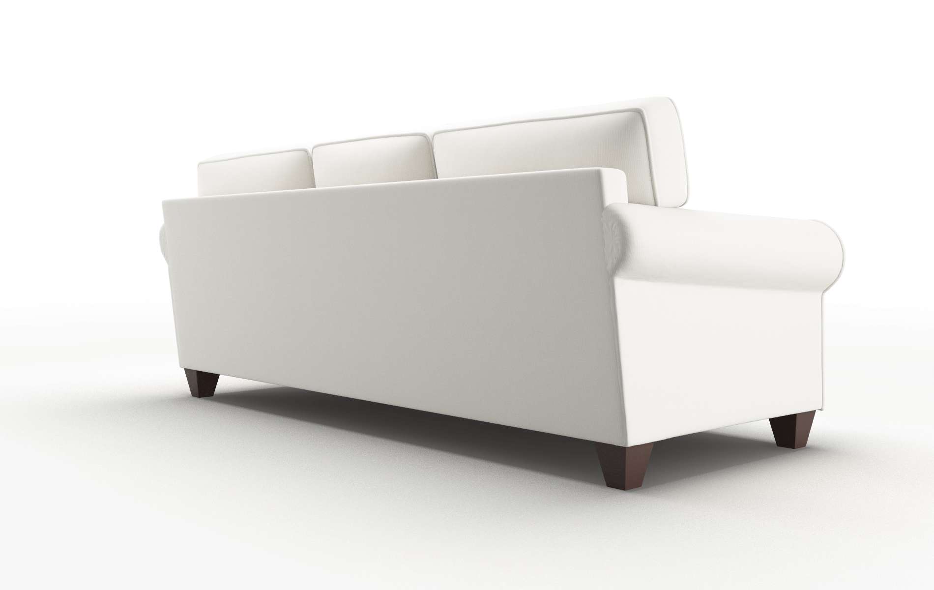 Augusta Keylargo Oatmeal Sofa espresso legs 5